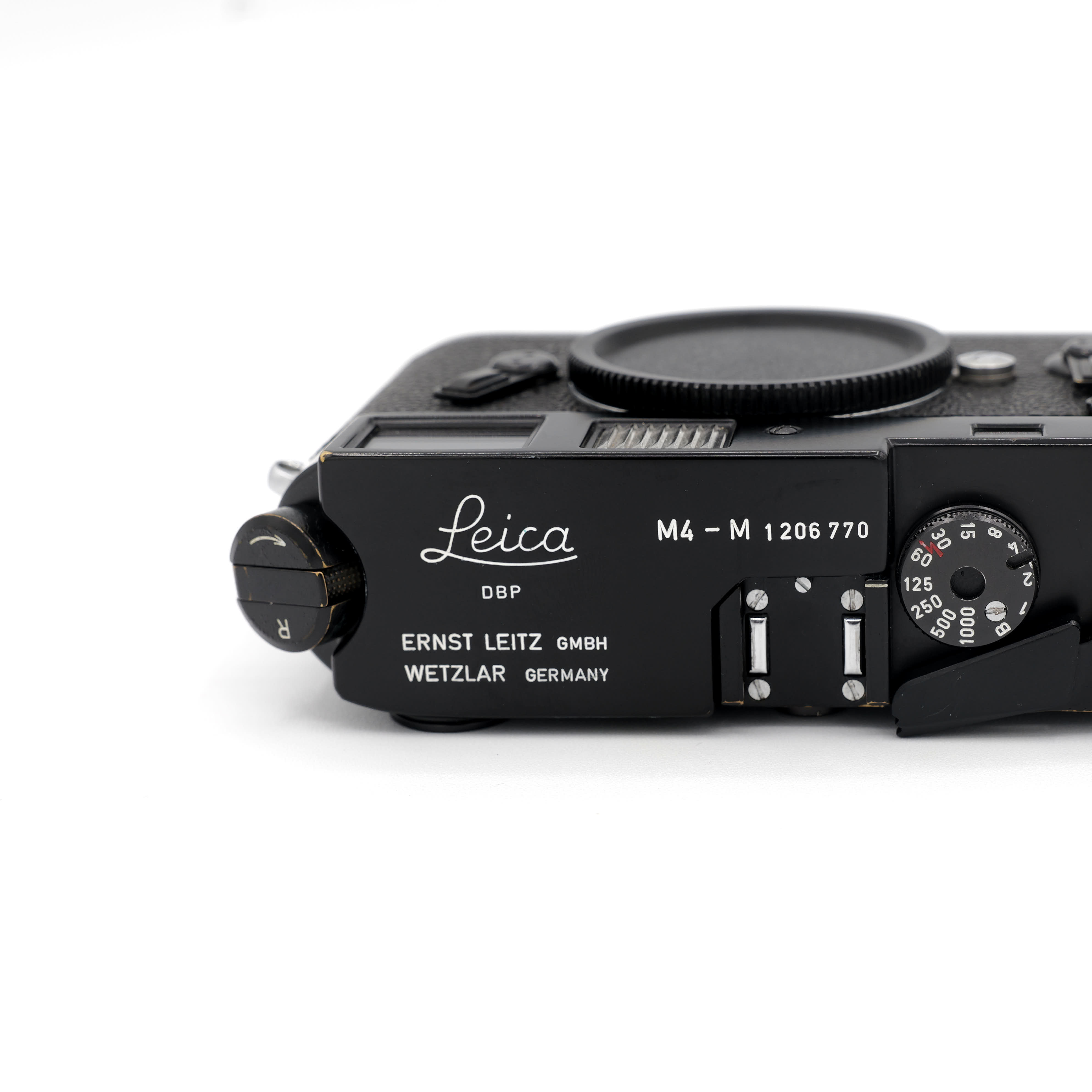 Leica M4-M Black Paint
