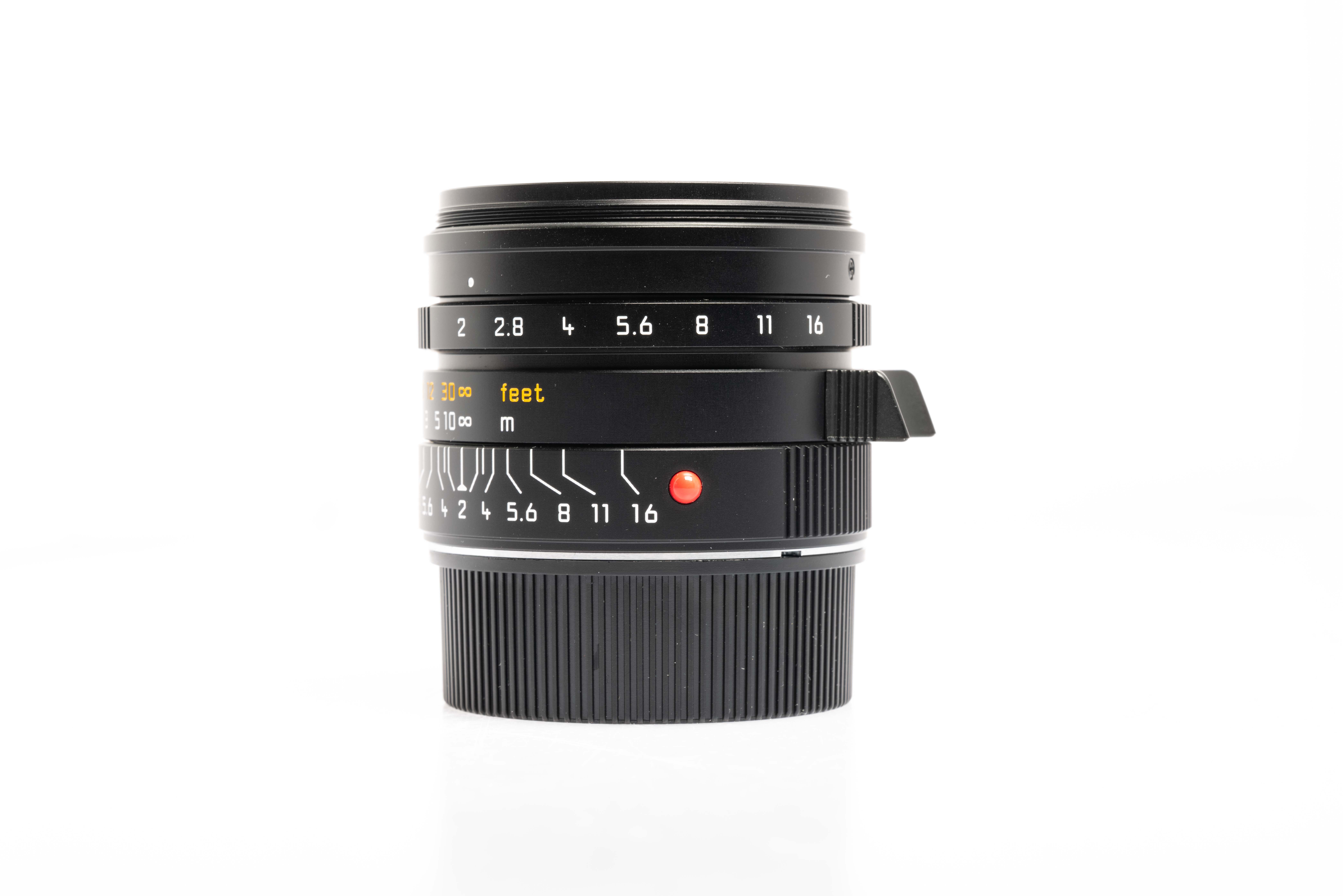 LEICA SUMMICRON-M 2/28mm ASPH.,black elox.