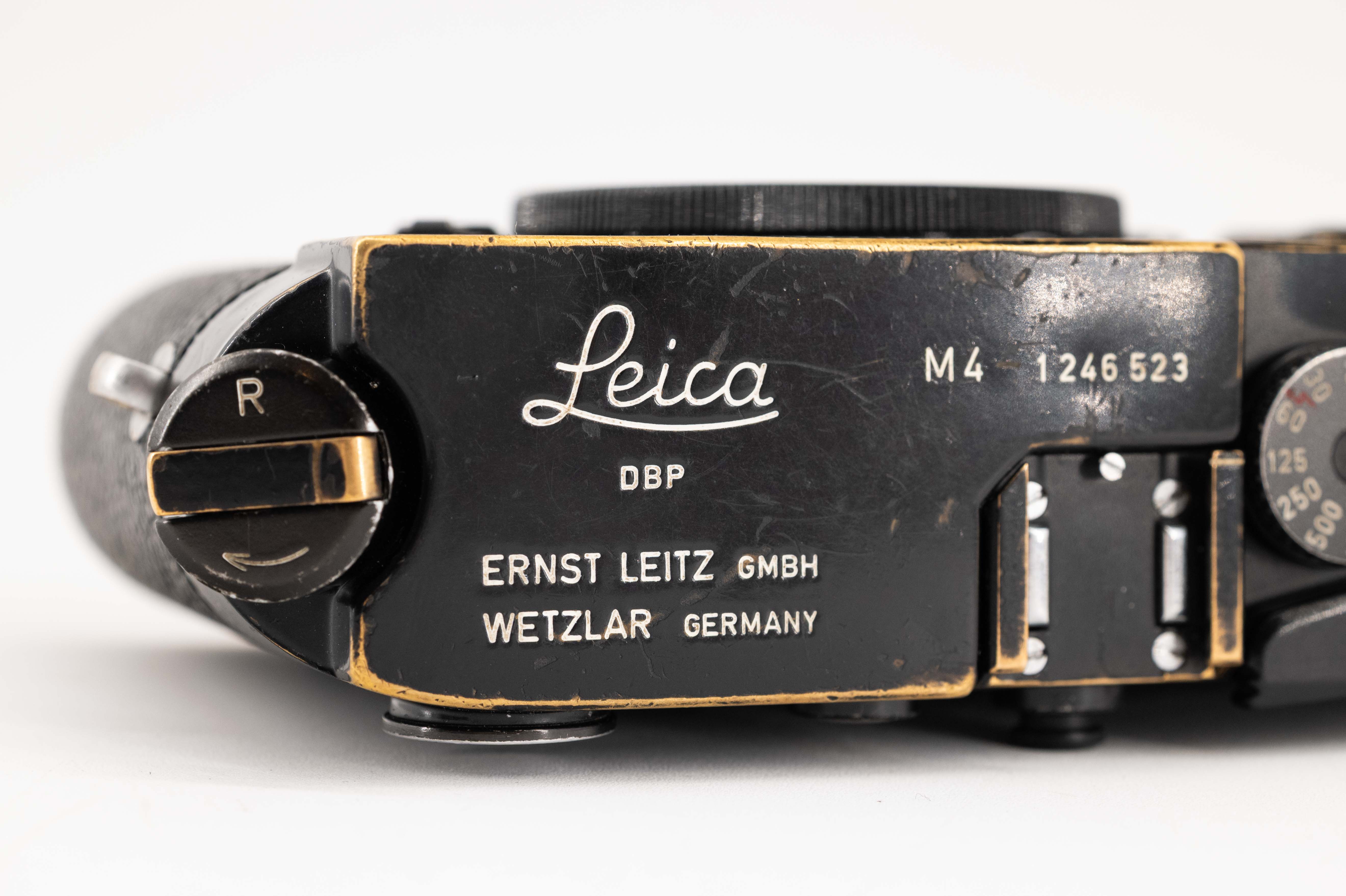 Leica M4 Black Paint 10402