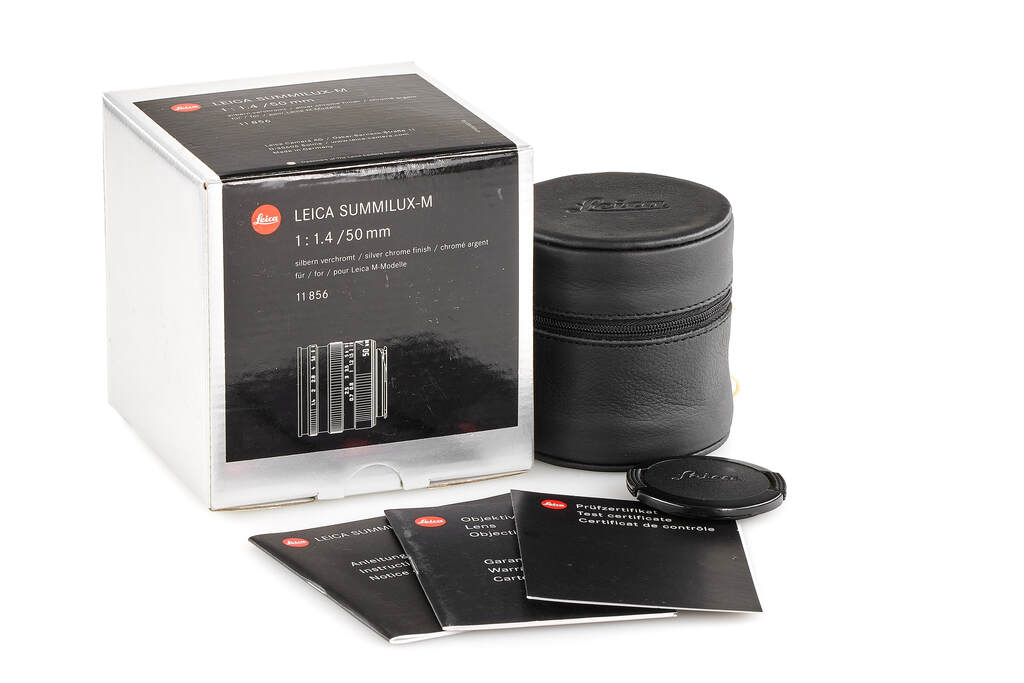 Leica Summilux-M 11856 1,4/50mm chrome