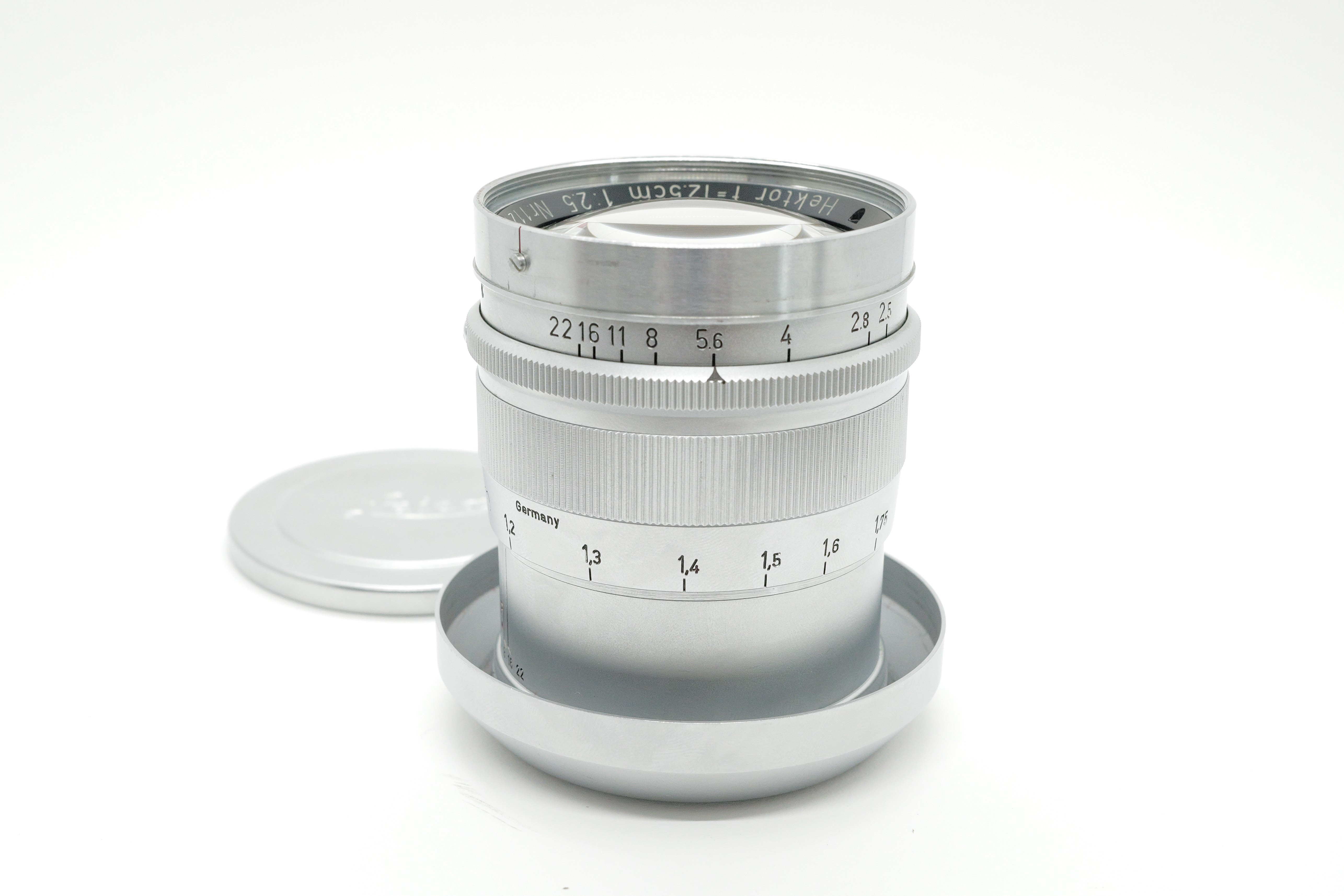 Leica Hektor 12,5cm f.2.5, silver