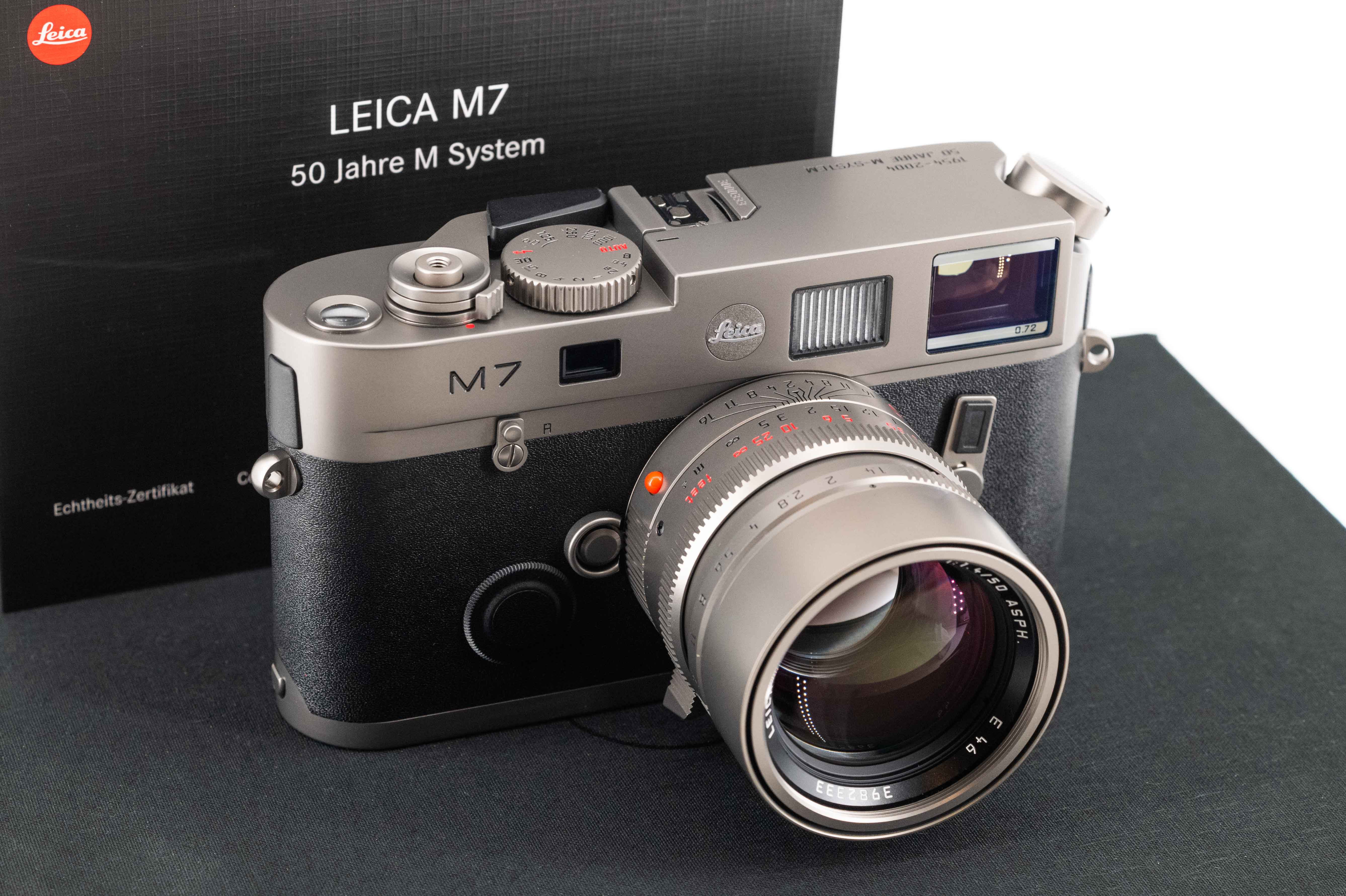 Leica M7 Titanium Set 50 Jahre M 10570