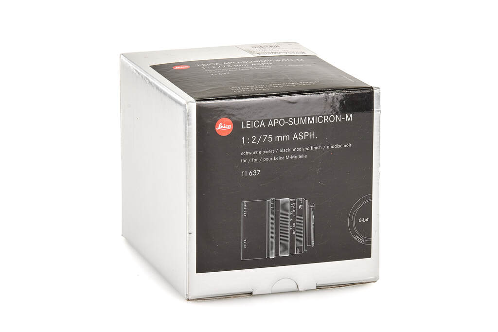 Leica Apo-Summicron-M 11637 2/75mm Asph. 6-bit