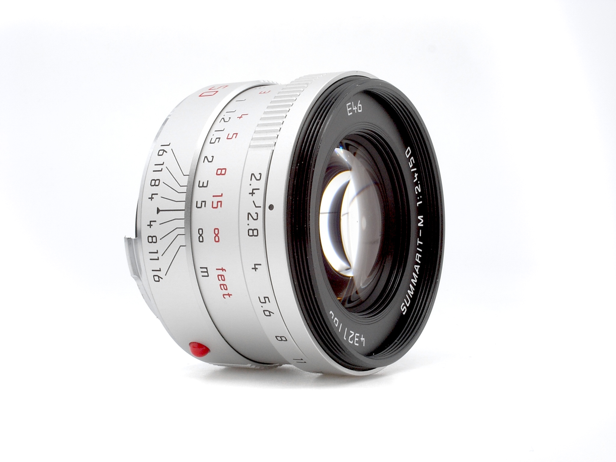 Leica Summarit-M 2.4/50mm silver 6Bit