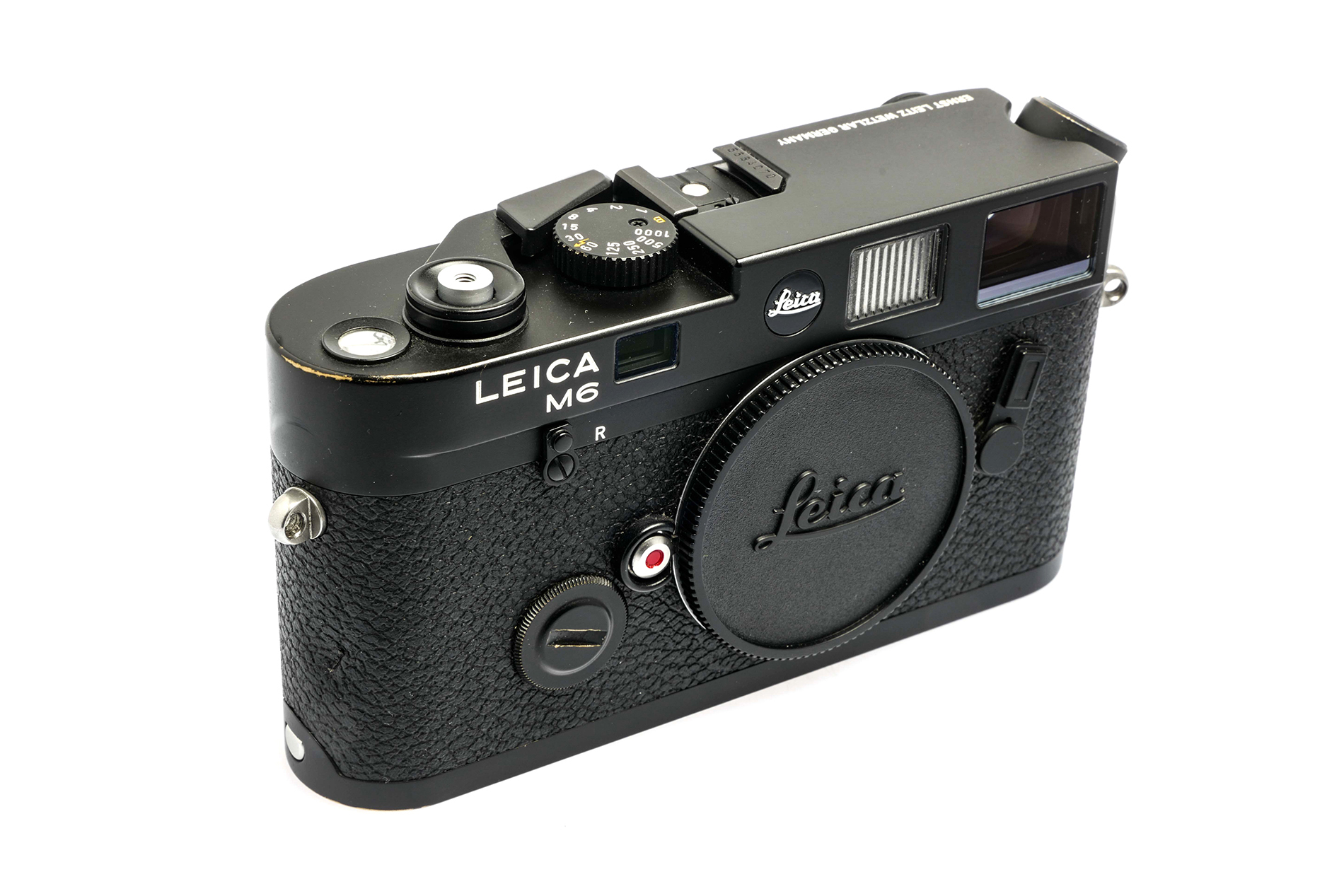 Leica M6 schwarz lackiert new