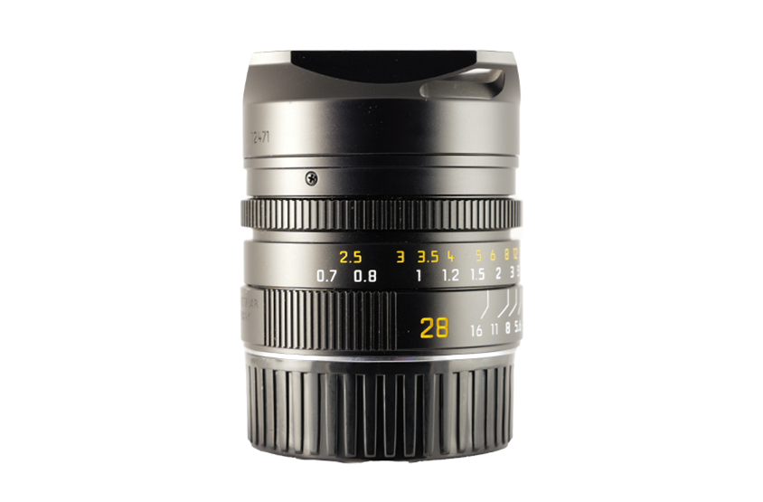 LEICA SUMMICRON-M 2/28mm ASPH., schwarz eloxiert 11672