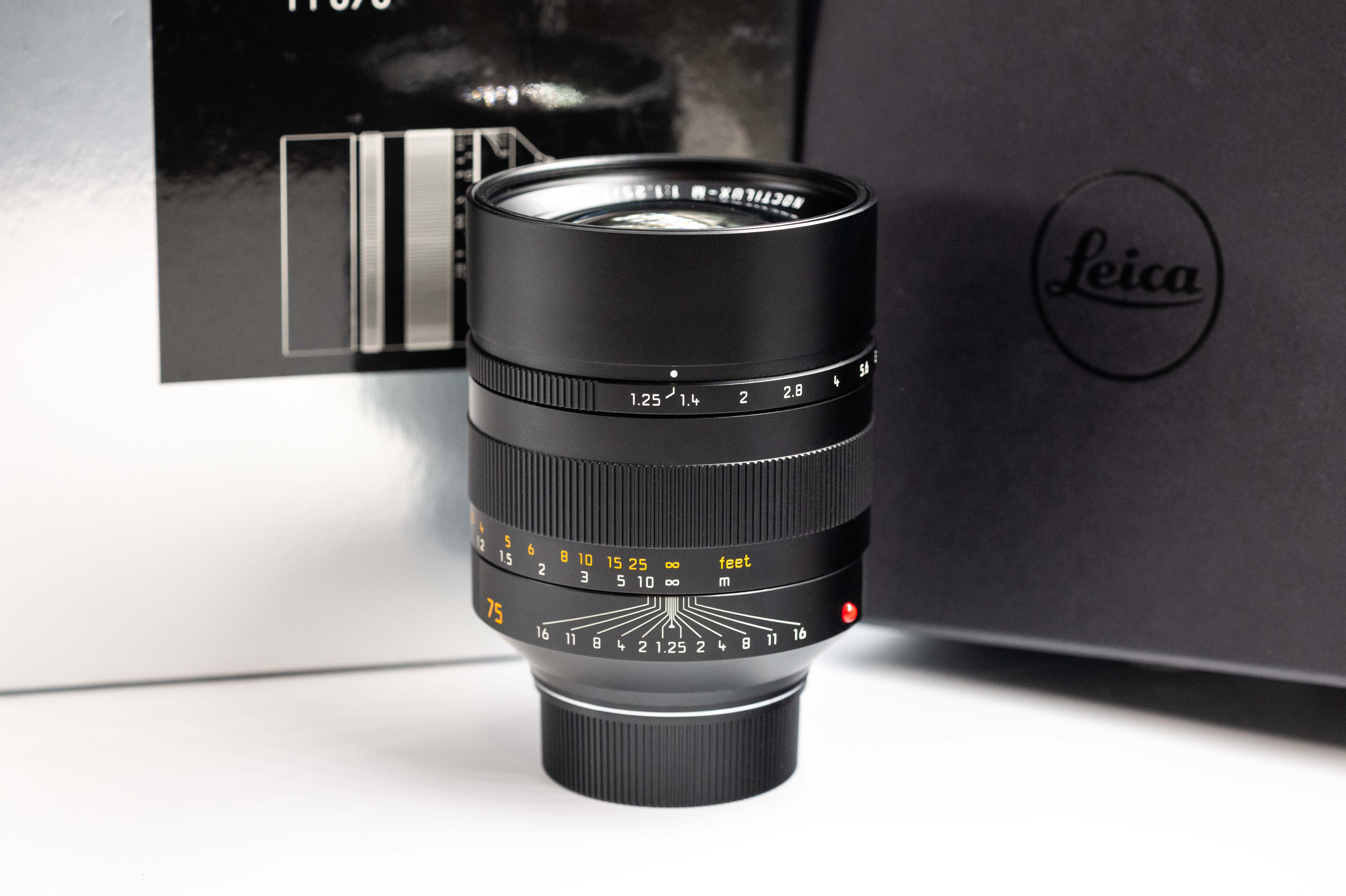 Leica Noctilux-M 75mm f/1.25 ASPH 11676