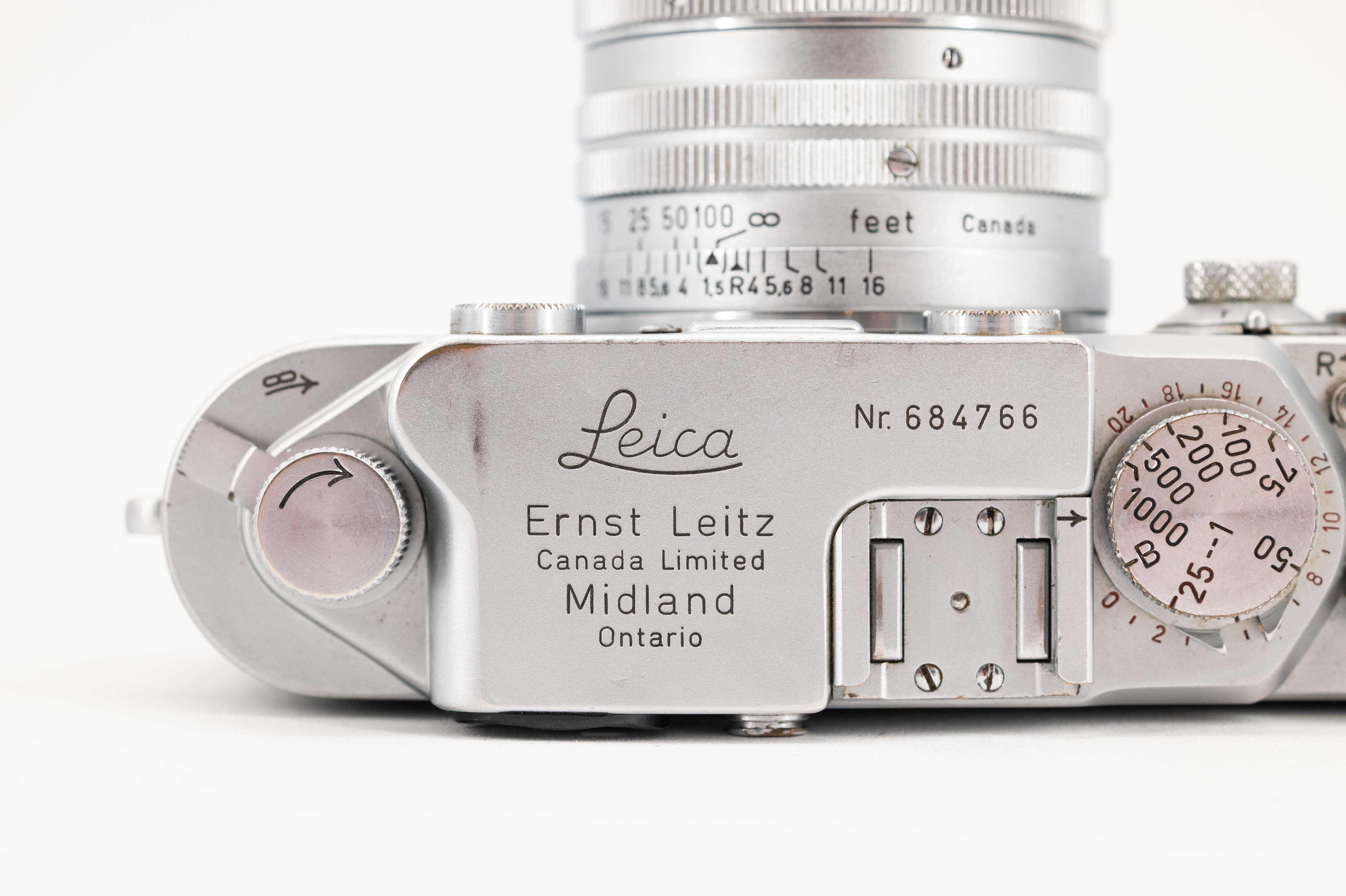Leica IIIf Midland Ontario Outfit 10000
