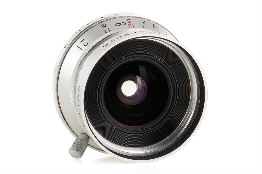 Voigtländer f. M39 21mm/4 Color-Skopar chrome