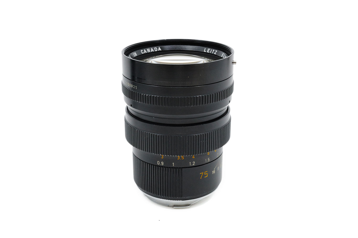 Leica Summilux-M 1.4/75mm V1 Black (11814)