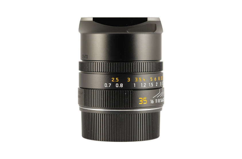 LEICA SUMMICRON-M 1:2/35mm ASPH. schwarz eloxiert 11673