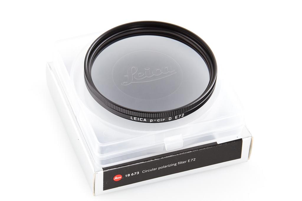 Leica 18673 cir-polarizing filter E72mm Leica 18673 cir-polarizing filter E72mm