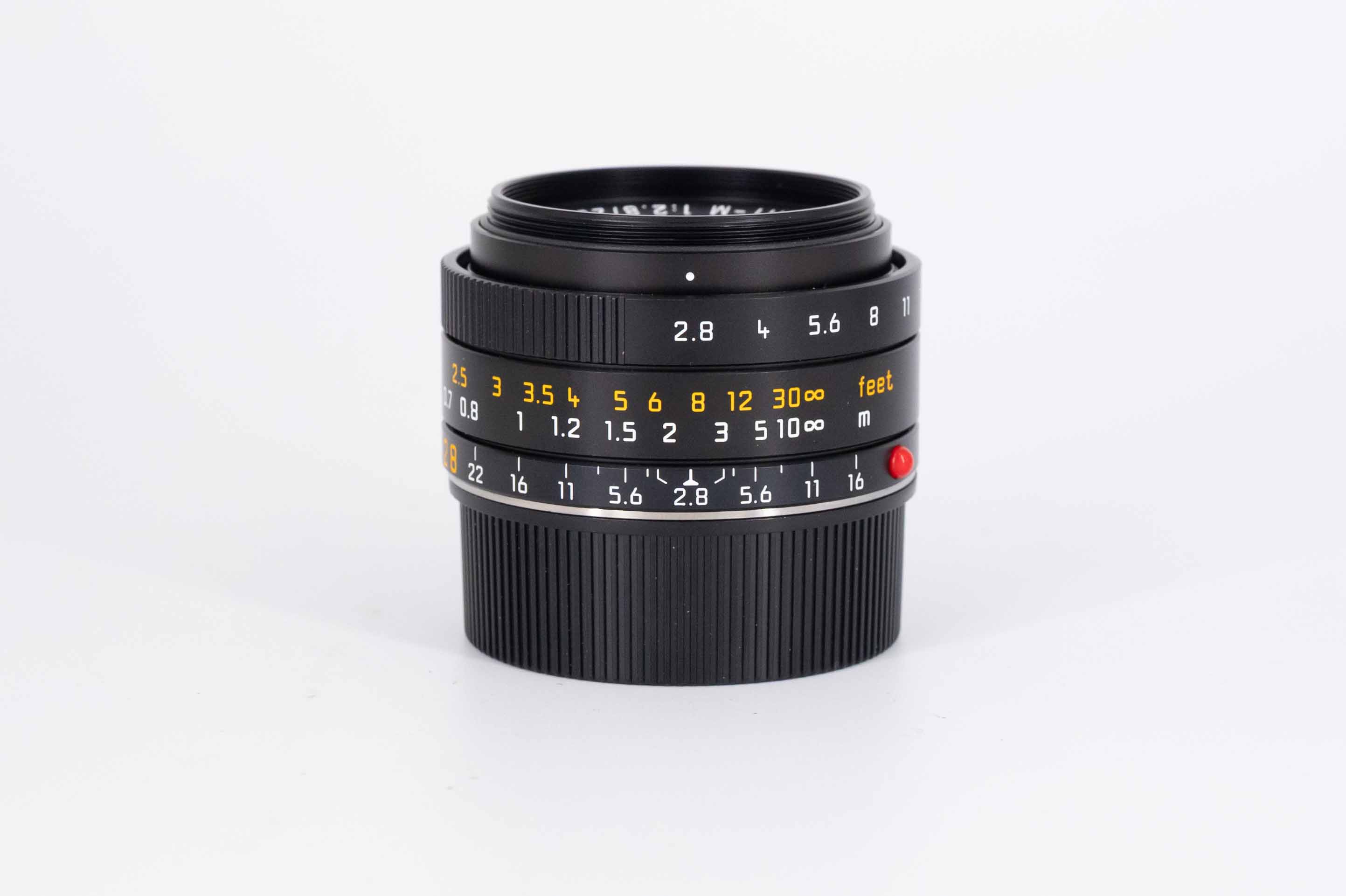 ELMARIT-M 2.8/28mm ASPH., black anodised