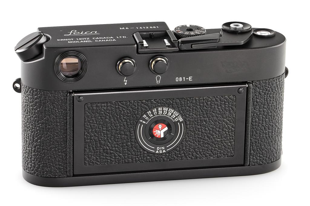 Leica M4 black '50 Years' Canada