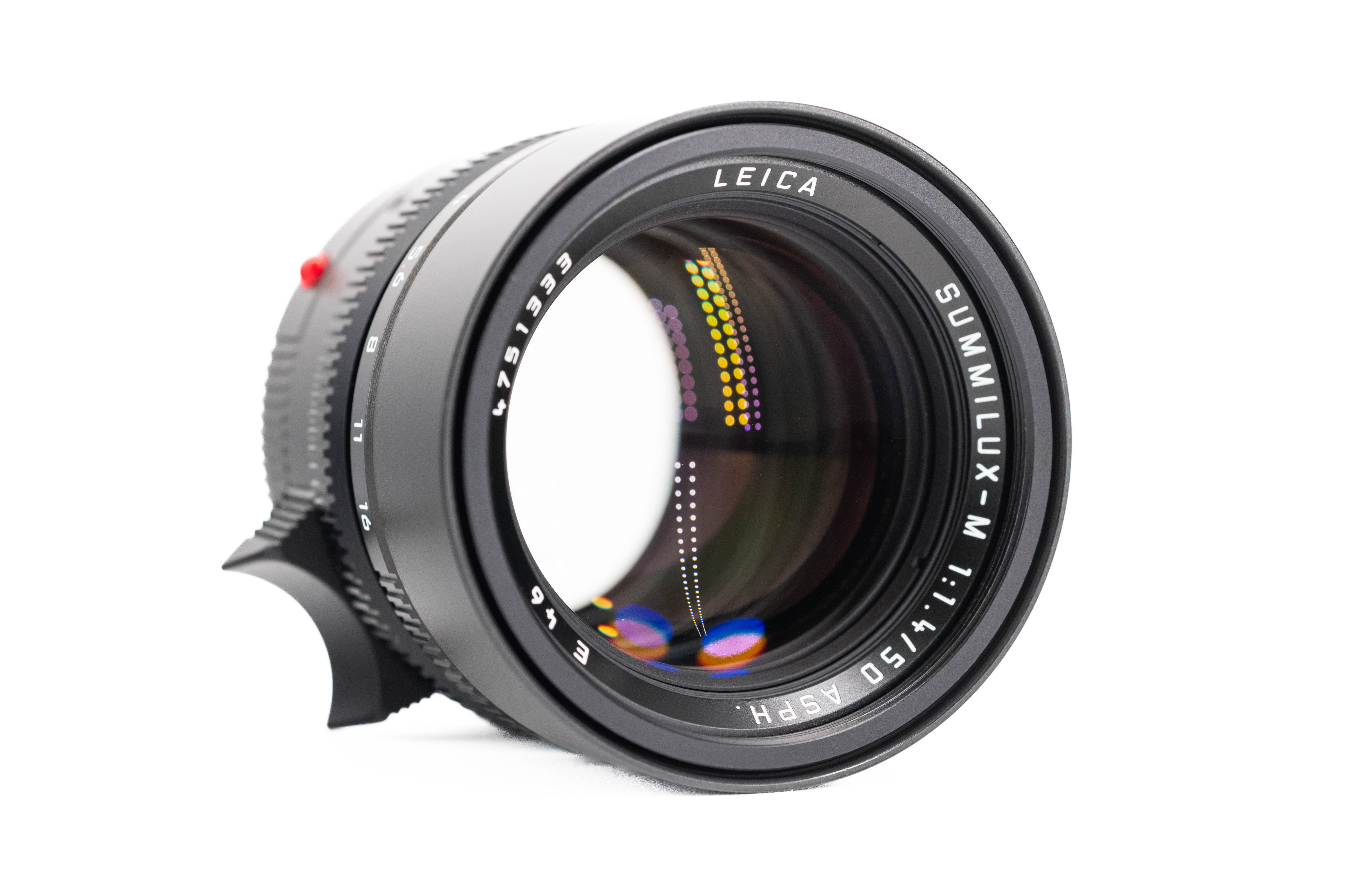 Leica Summilux-M 50mm f/1.4 ASPH Black Anodised 11891