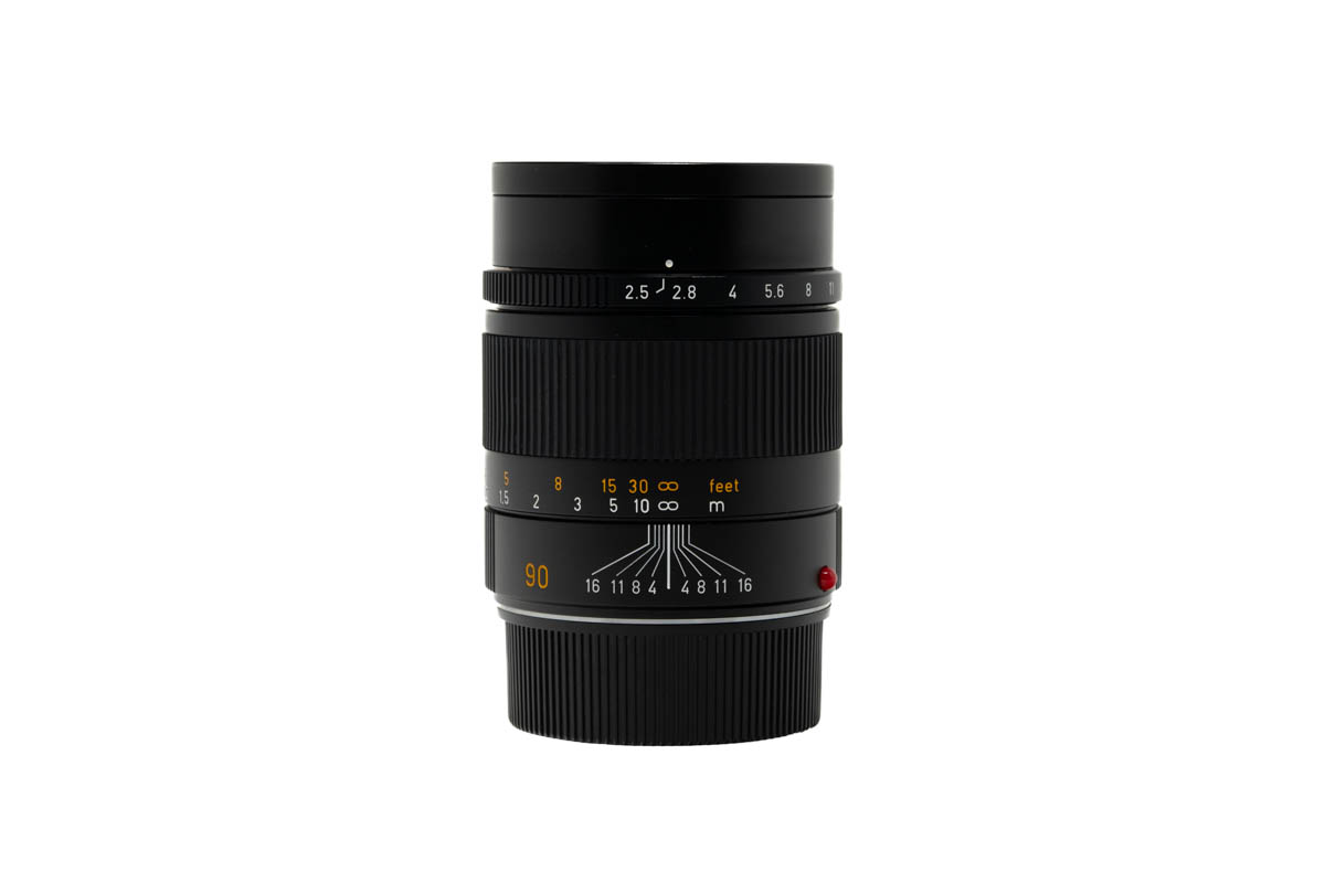 Leica SUMMARIT-M 90 mm f/2.5, bl anod.