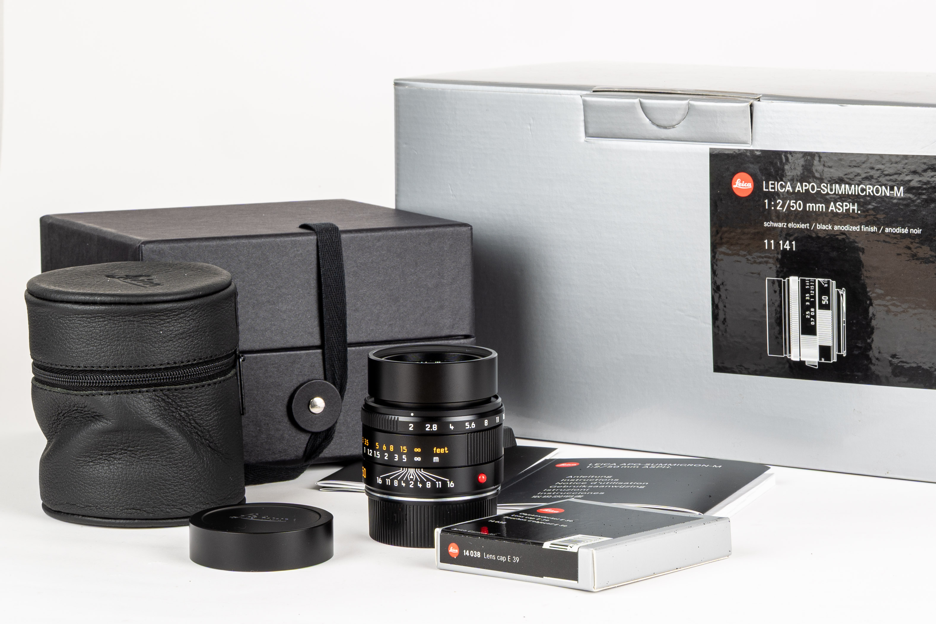 Leica APO-SUMMICRON-M 2/50mm ASPH., black