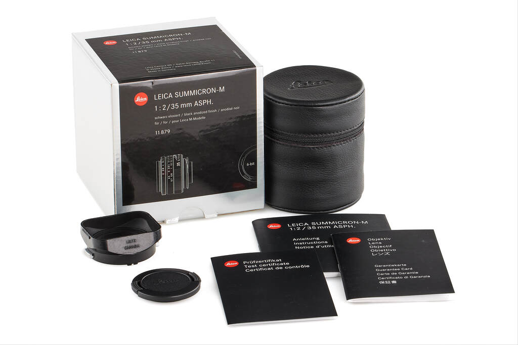 Leica Summicron-M 11879 2/35mm Asph. black 6-bit