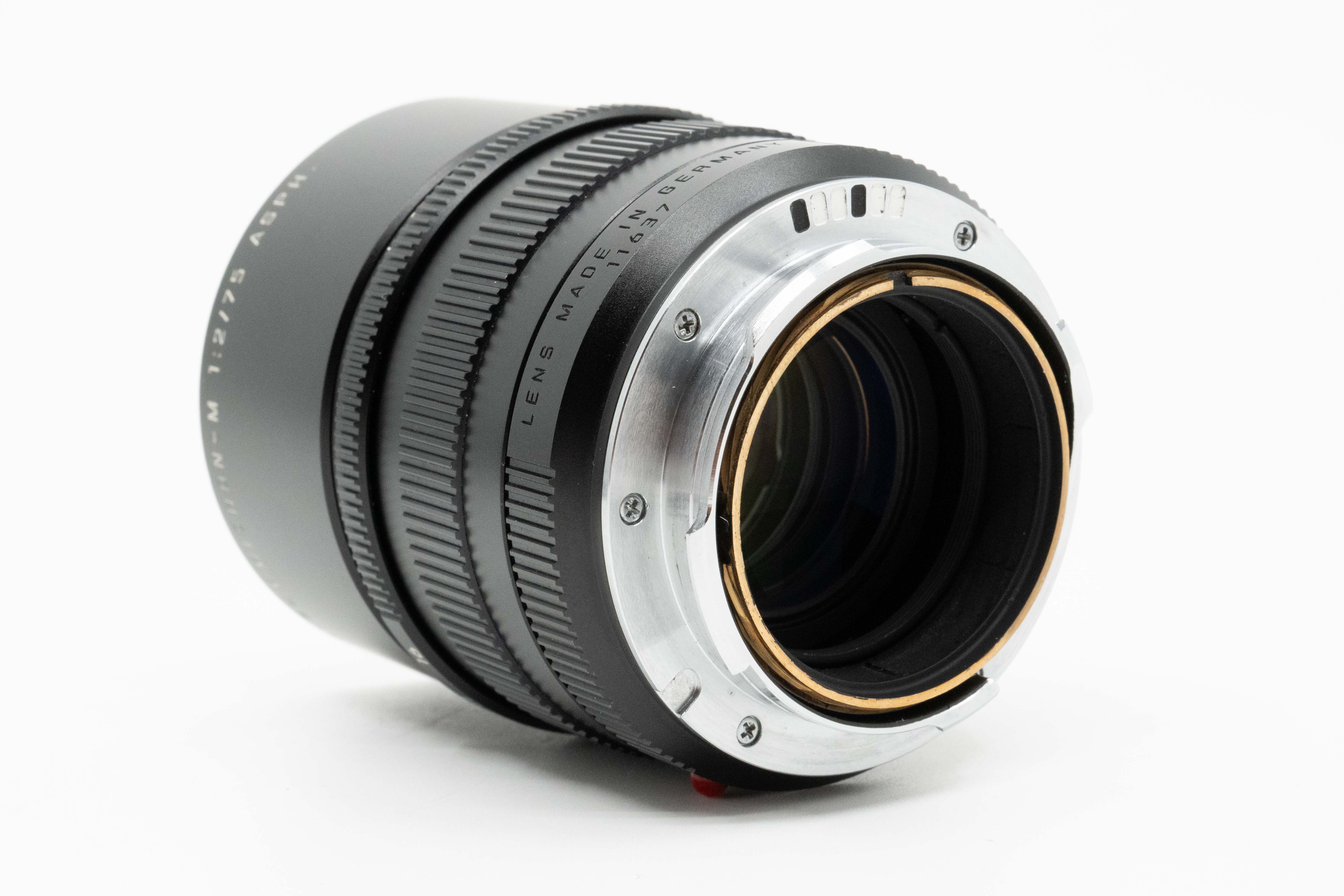 Leica APO-SUMMICRON-M 2/75 ASPH. black