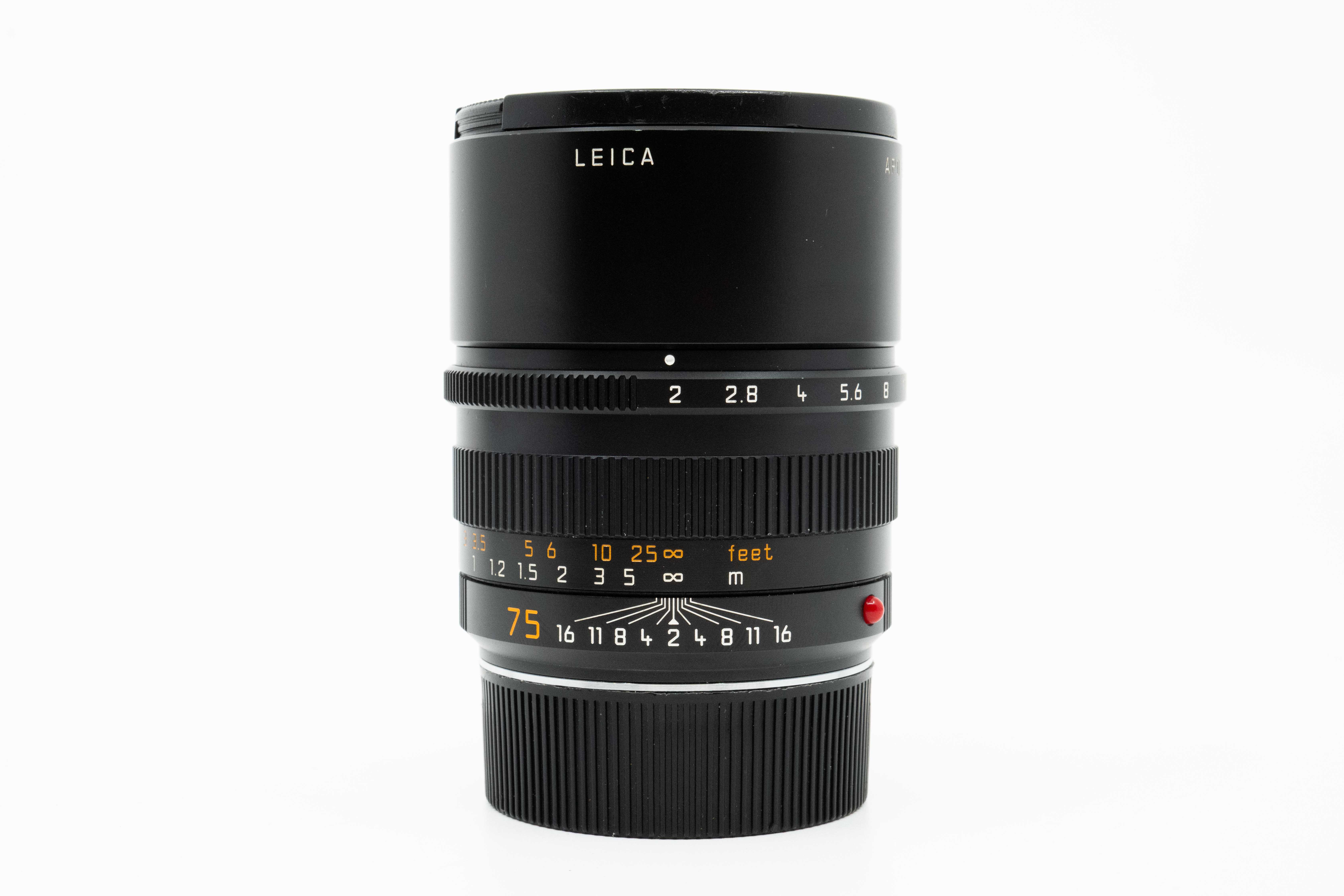 Leica APO-SUMMICRON-M 2/75 ASPH. black