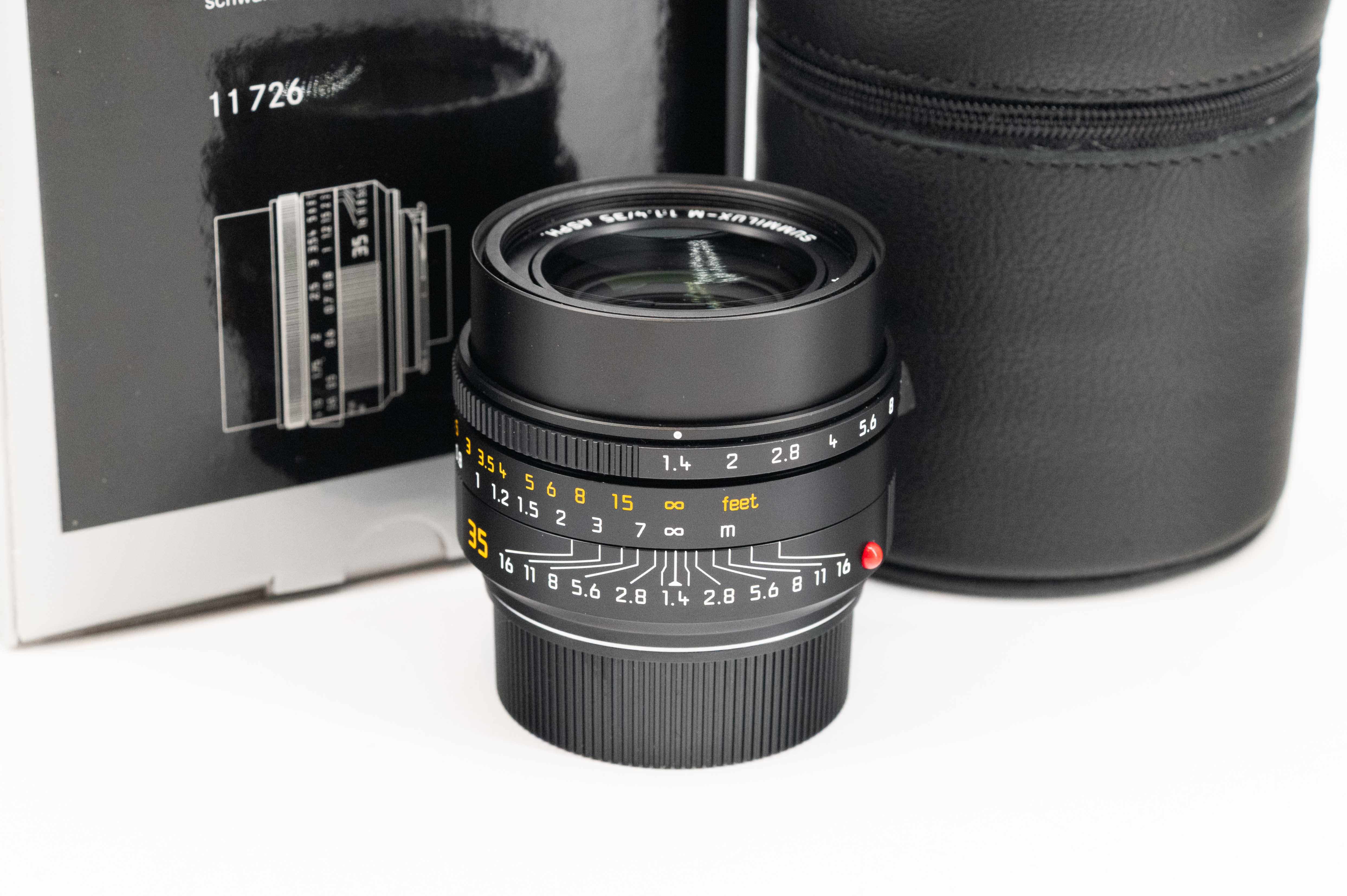 Leica Summilux 35mm f/1.4 ASPH FLE V2 Black 11726