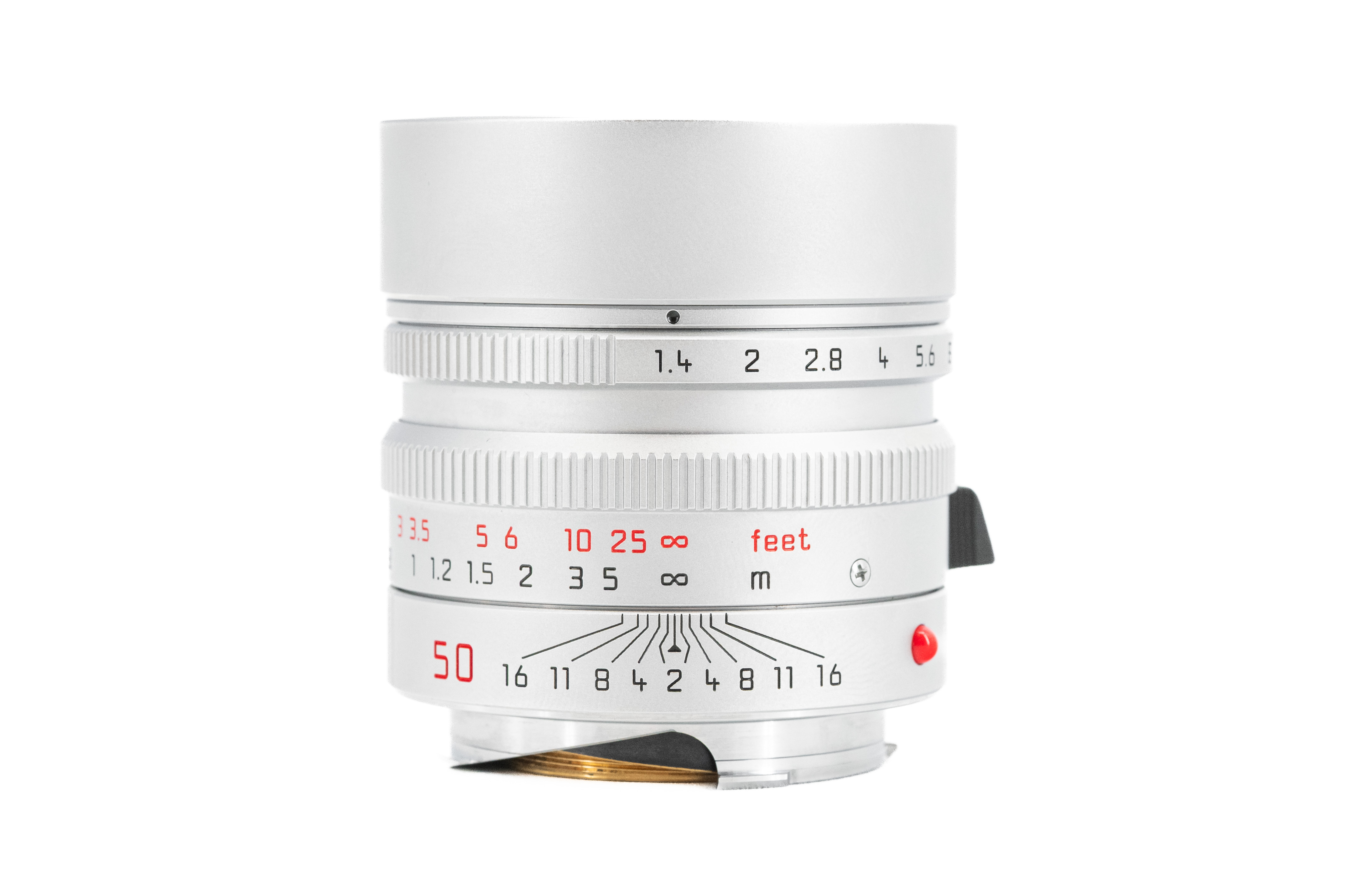 Leica Summilux-M 50mm f/1.4 ASPH Silver Chrome 11892