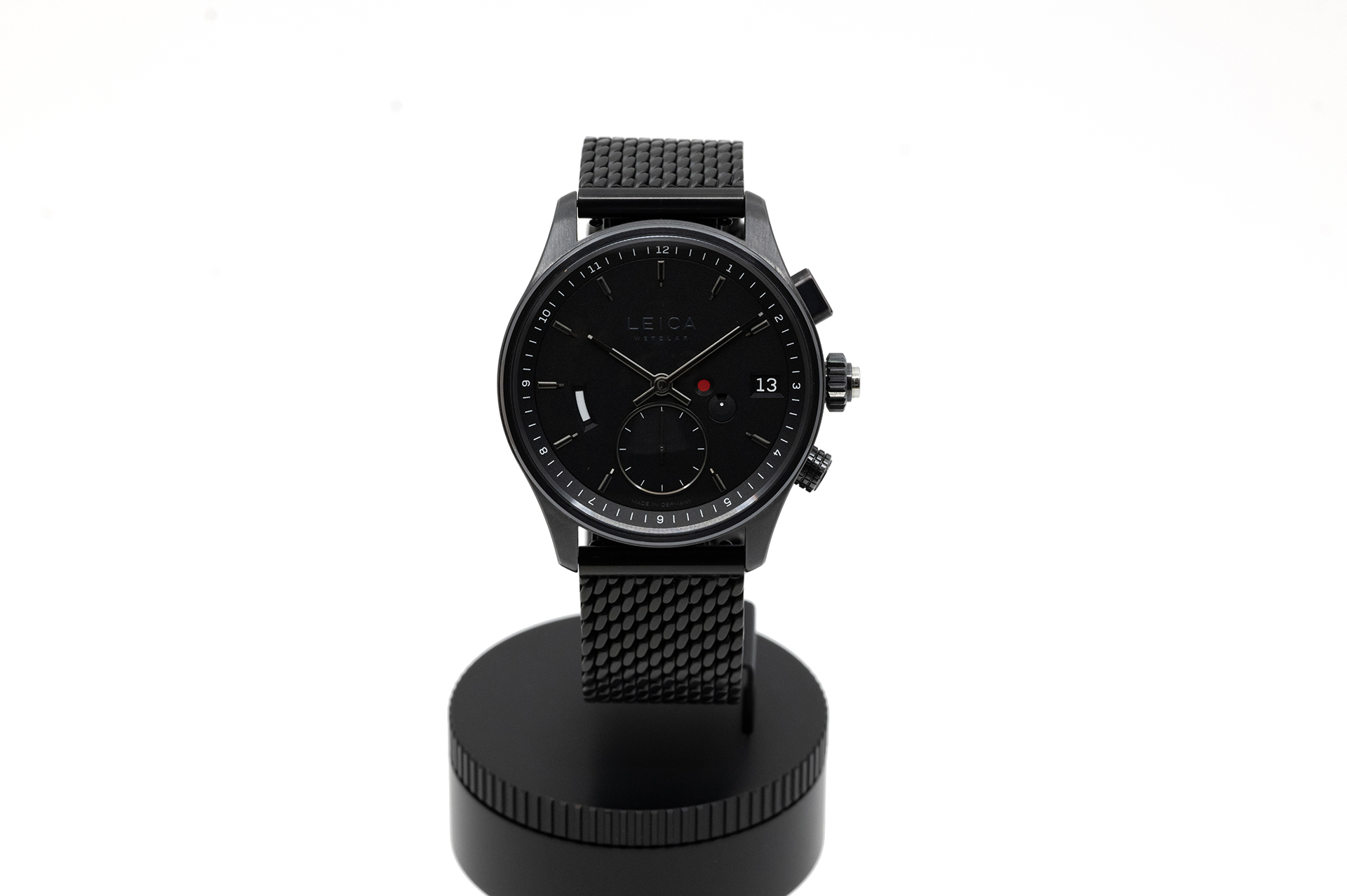 Leica ZM2 Monochrom / stainless steel Milanese strap (Ex-demo)