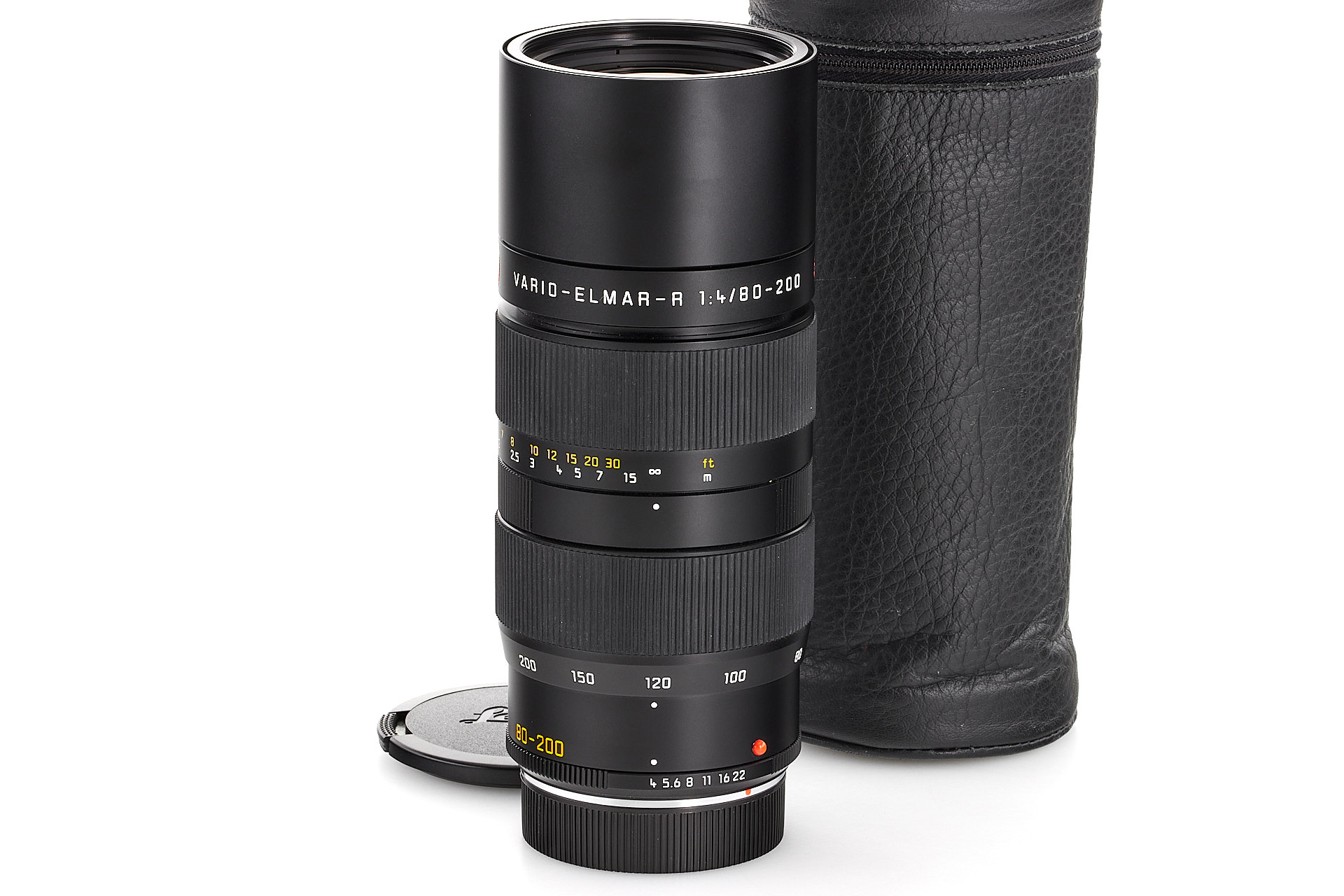 Leica Vario-Elmar-R 1:4/80-200 mm. Black.