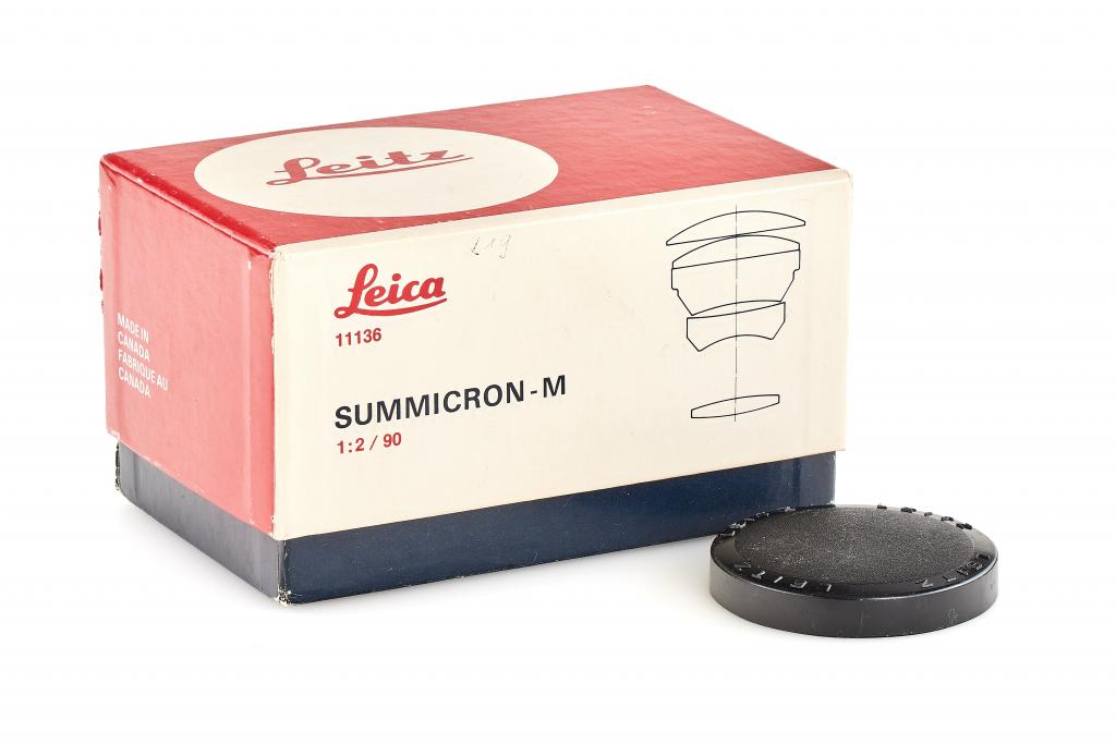 Leica Summicron 11123 2/90mm black