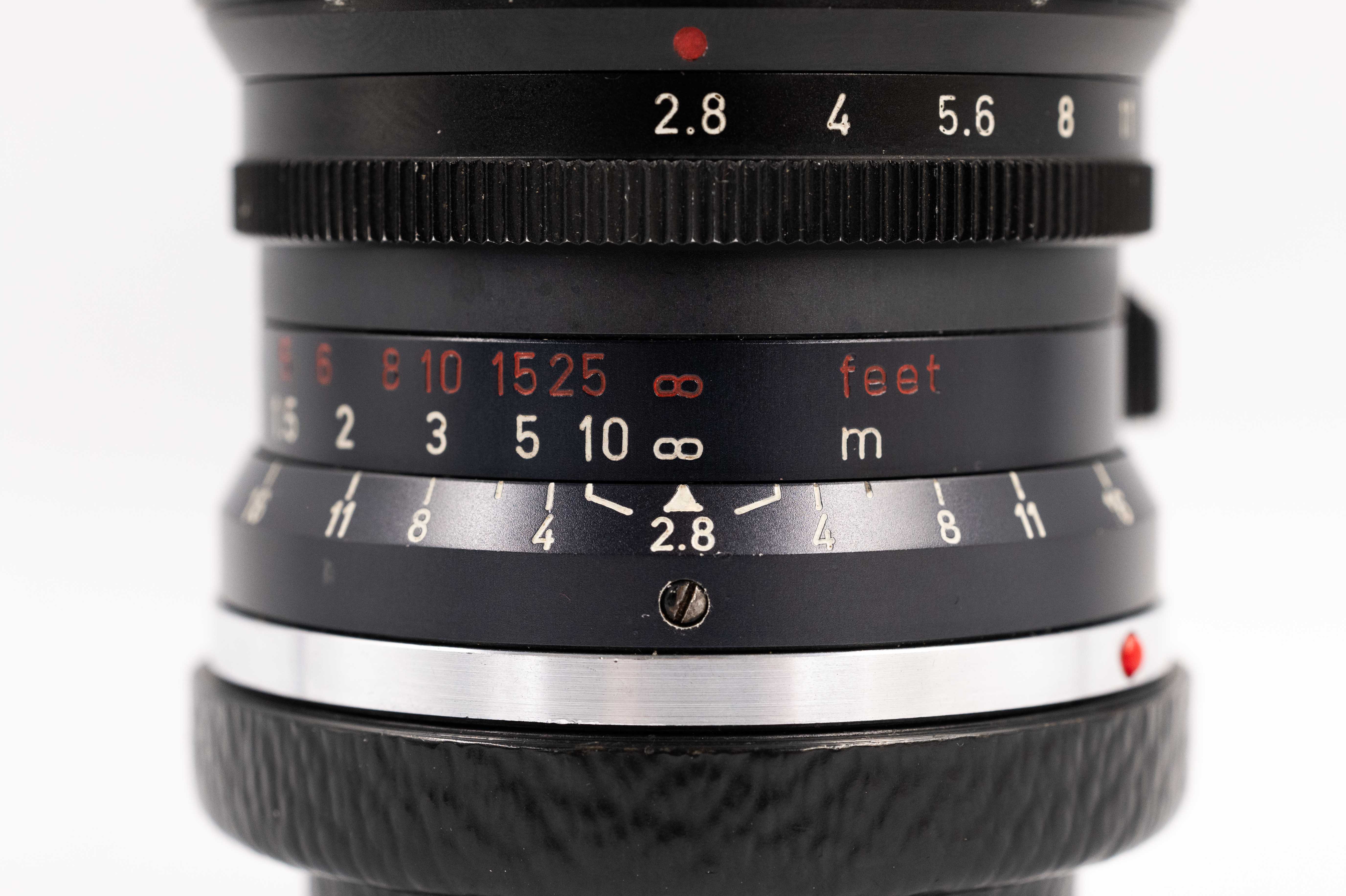 Leica Elmarit-M 28mm f/2.8 9 Element Red Scale 11801