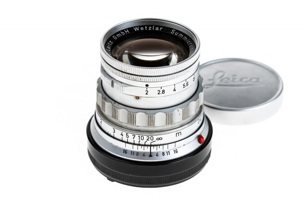 Leica Summicron rigid 11818 2/5cm chrome