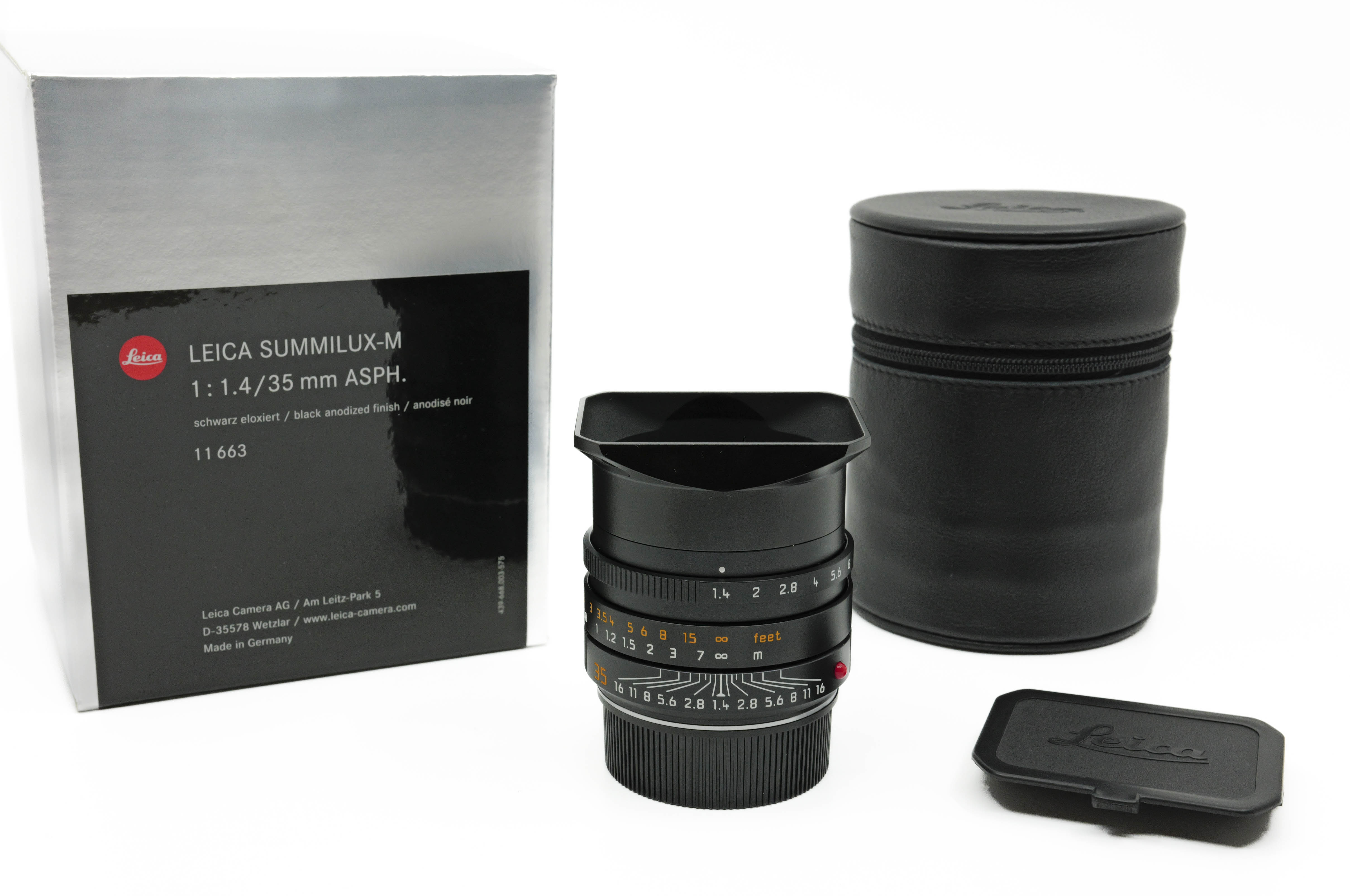 Leica SUMMILUX-M 1.4/35mm ASPH., black