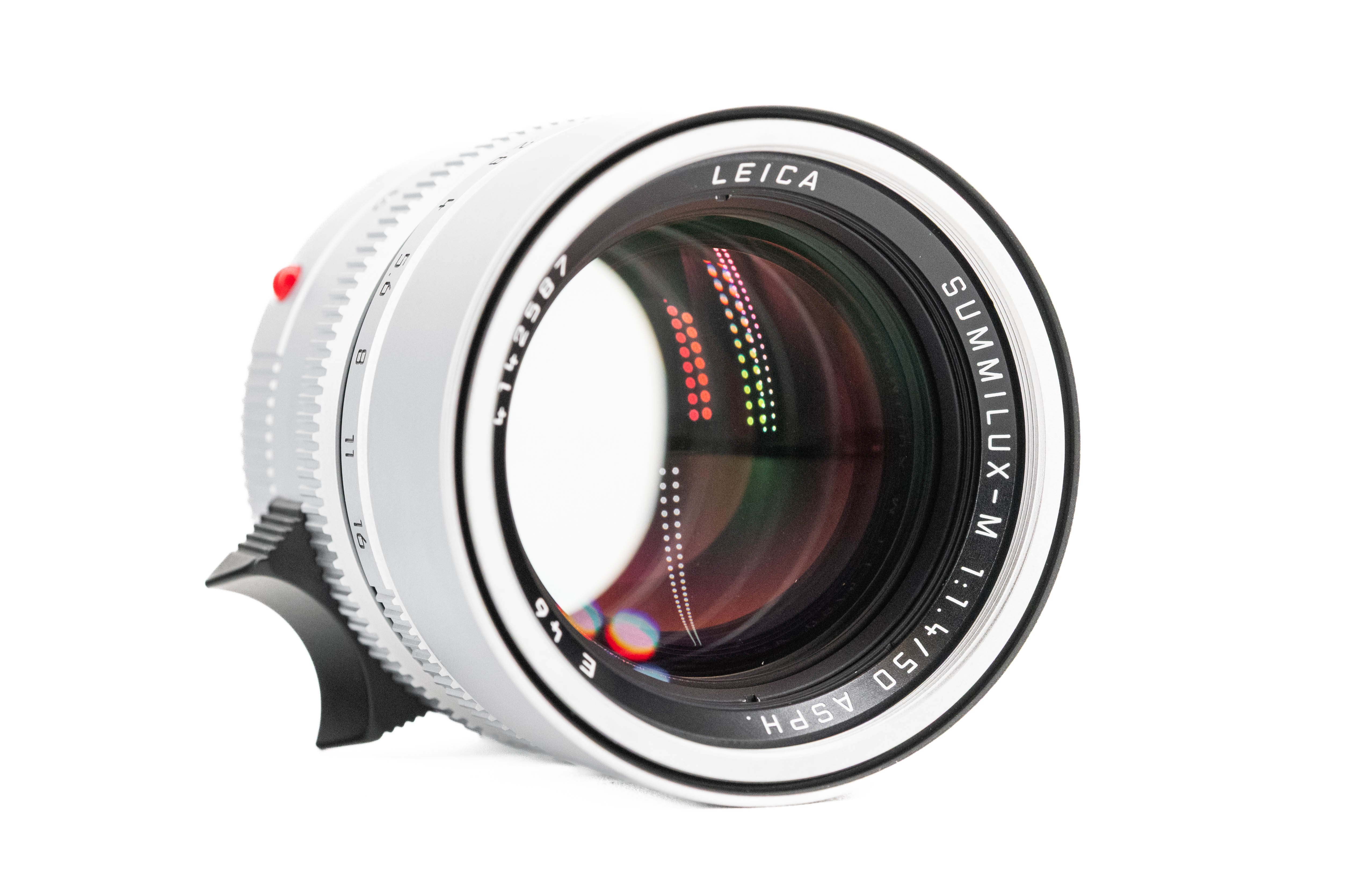 Leica Summilux-M 50mm f/1.4 ASPH Silver Chrome 11892