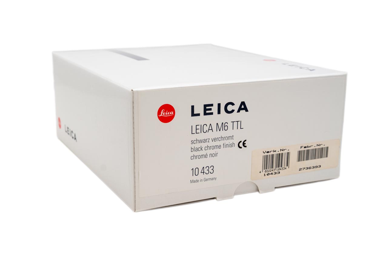 Leica M6 TTL, black - 10433