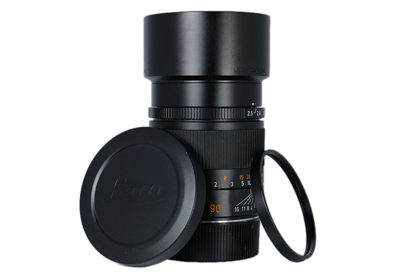 LEICA SUMMARIT-M 2.5/90MM  schwarz eloxiert E46 11646