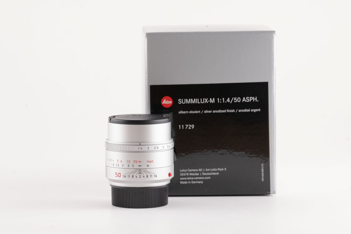 Leica Summilux-M 1:1.4/50 ASPH., Silver 