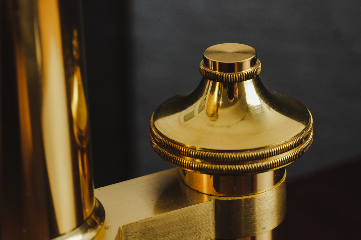 Leica Leitz Brass Microscope Leica Leitz Brass Microscope