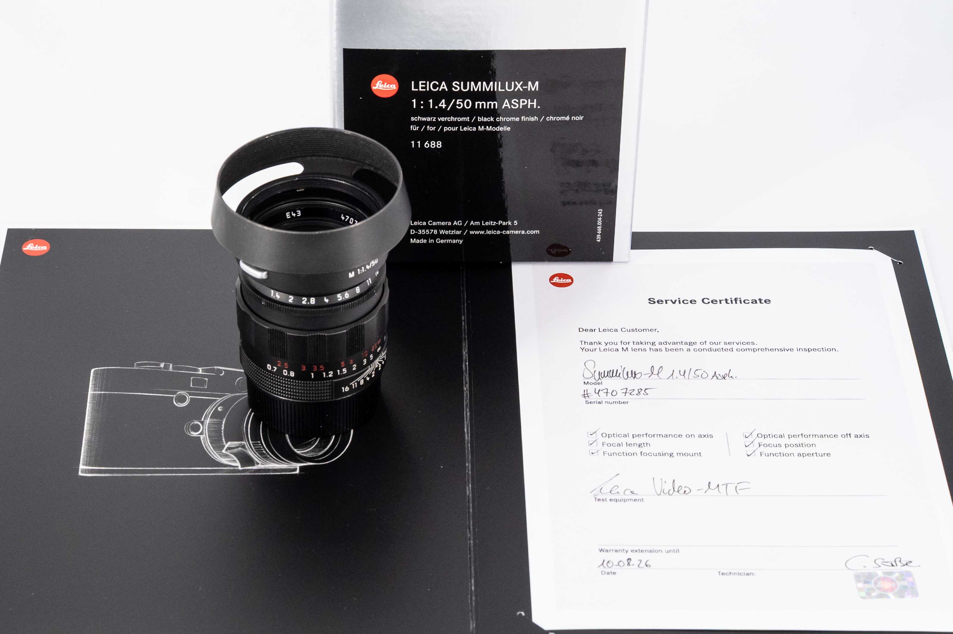 SUMMILUX-M 1,4/50mm ASPH., sw chrom