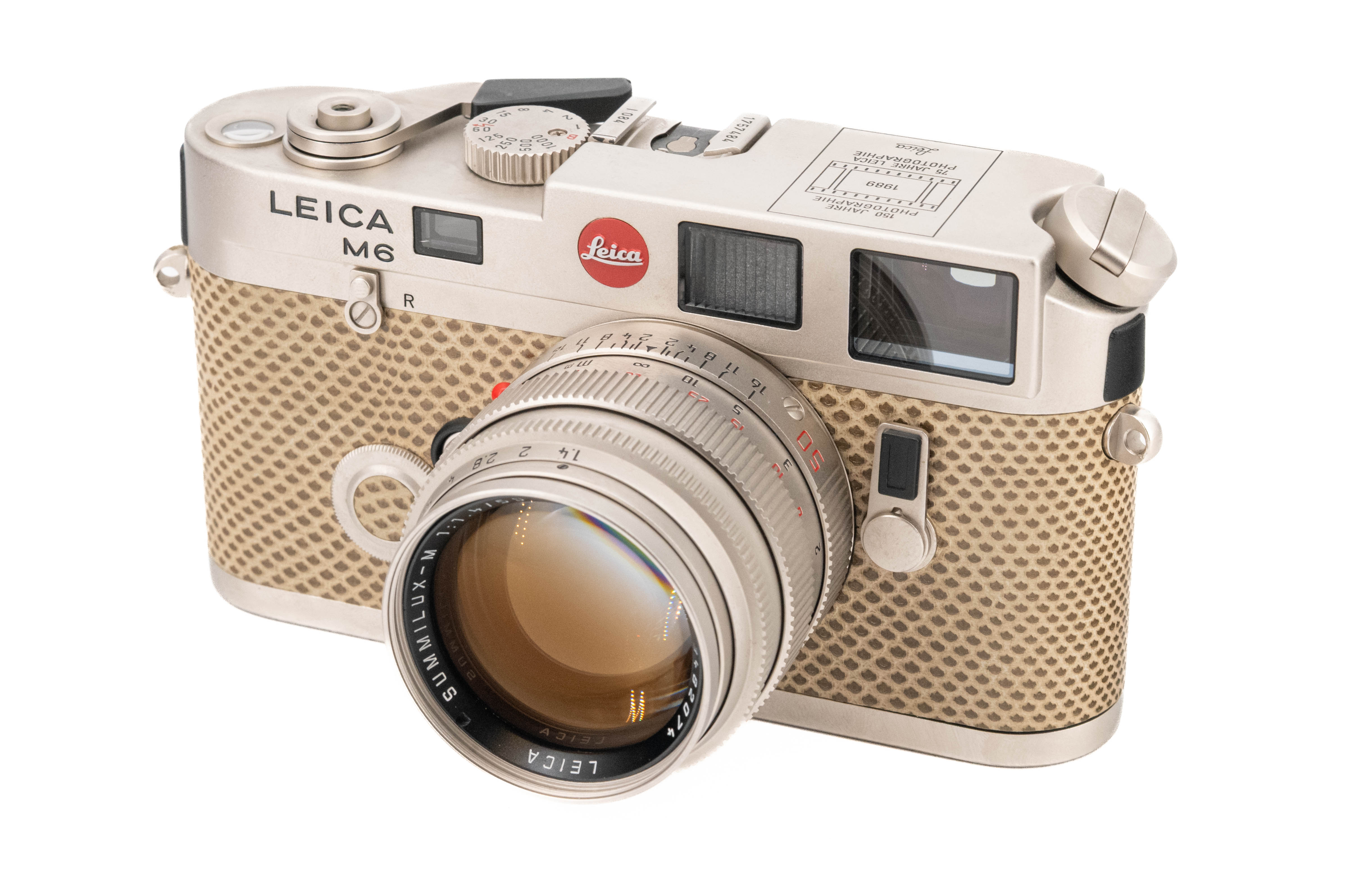 Leica M6 Platinum Set 150 Jahre Photography 10450