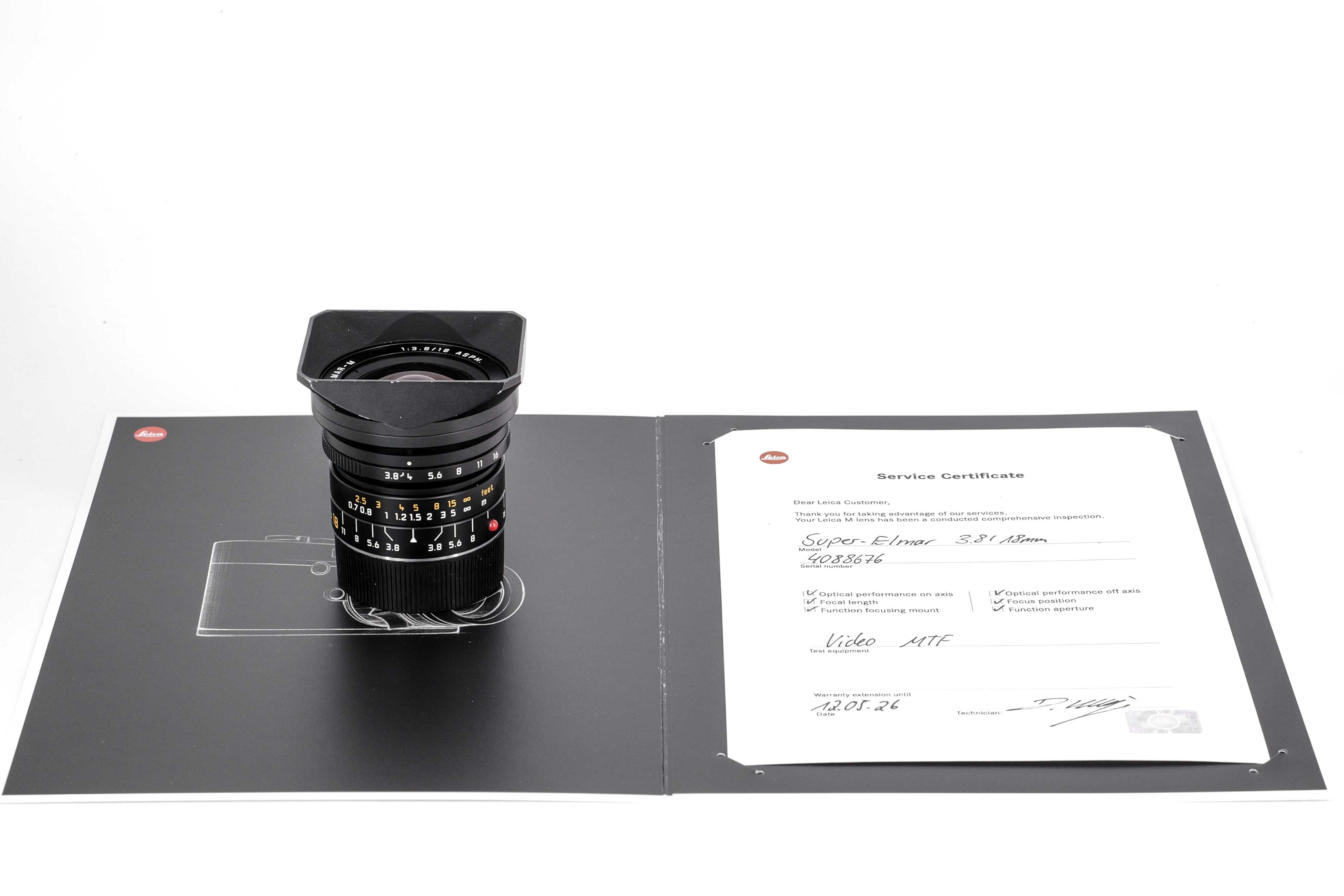 SUPER-ELMAR-M 3.8/18 ASPH., black