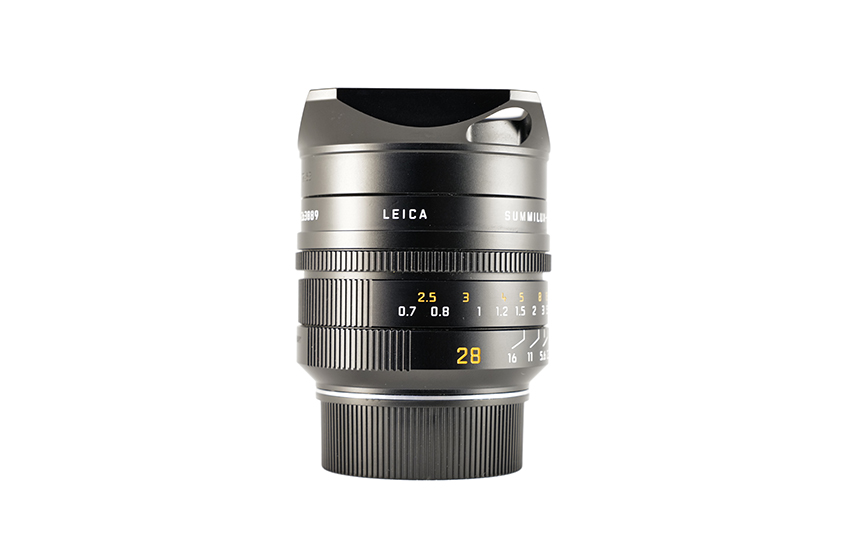 LEICA SUMMILUX-M 1.4/28 ASPH. black anodized. 11668 LEICA SUMMILUX-M 1.4/28 ASPH. black anodized. 11668