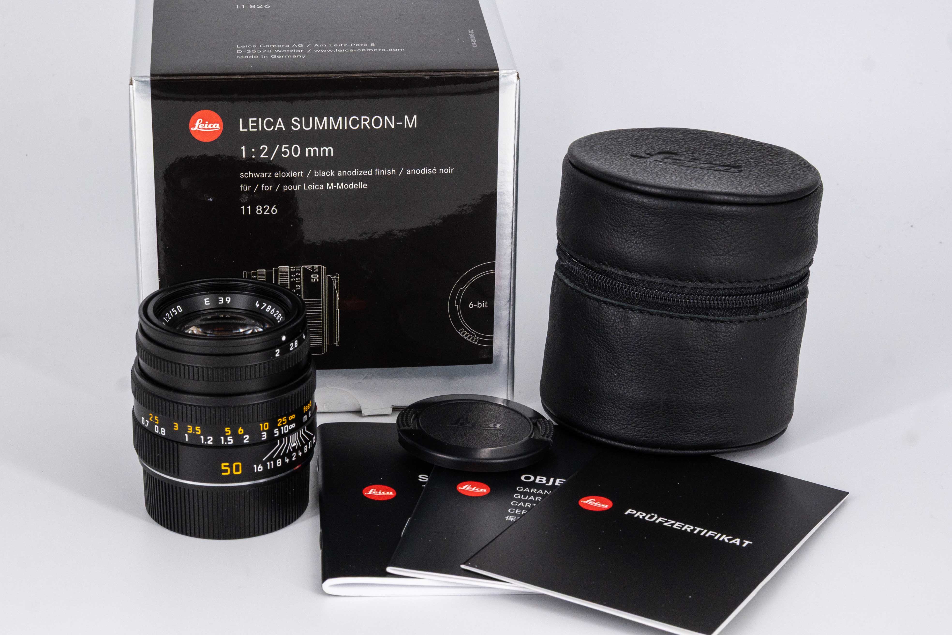 SUMMICRON-M 2/50 mm, black