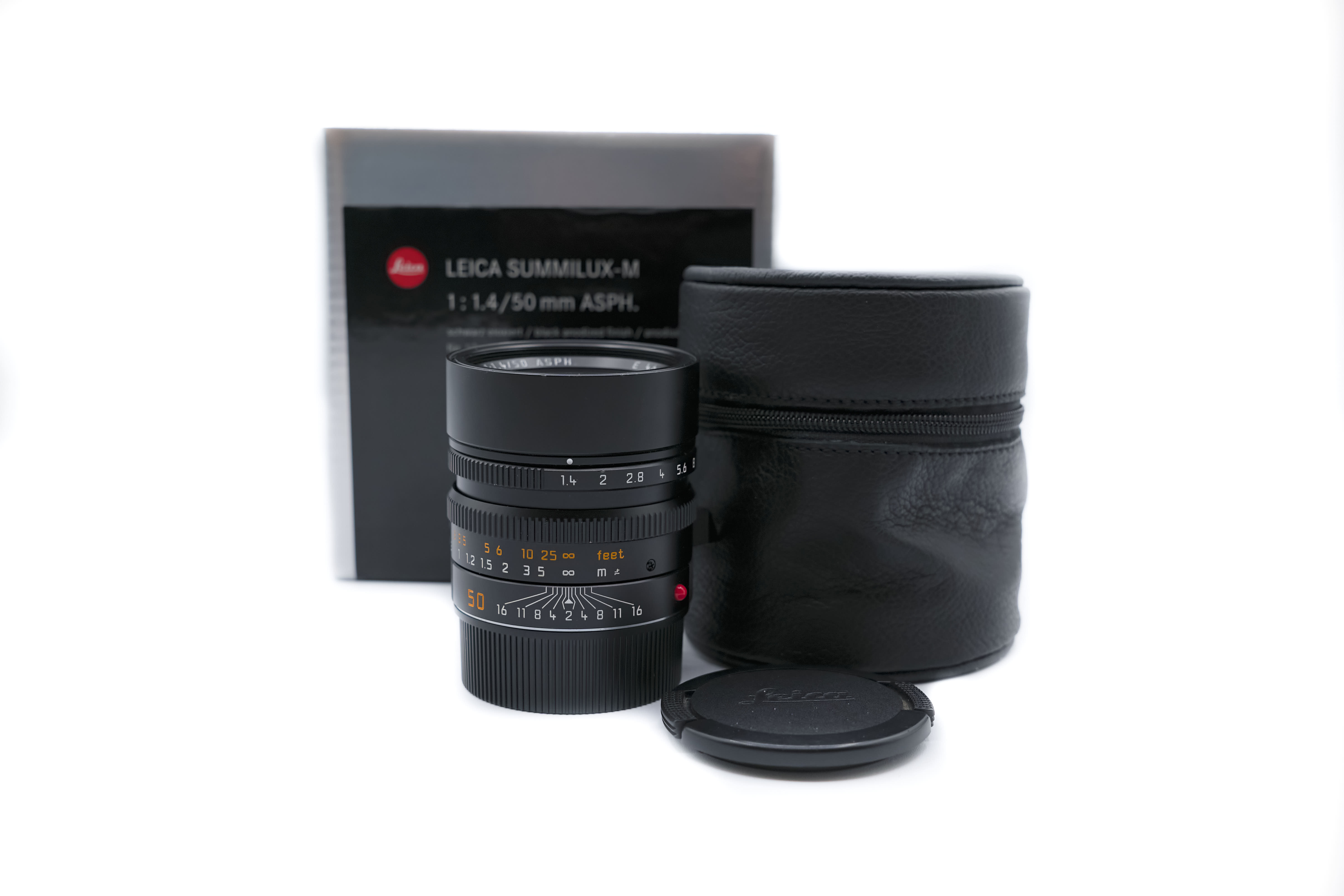 Leica Summilux-M 50mm f1.4 ASPH. Black