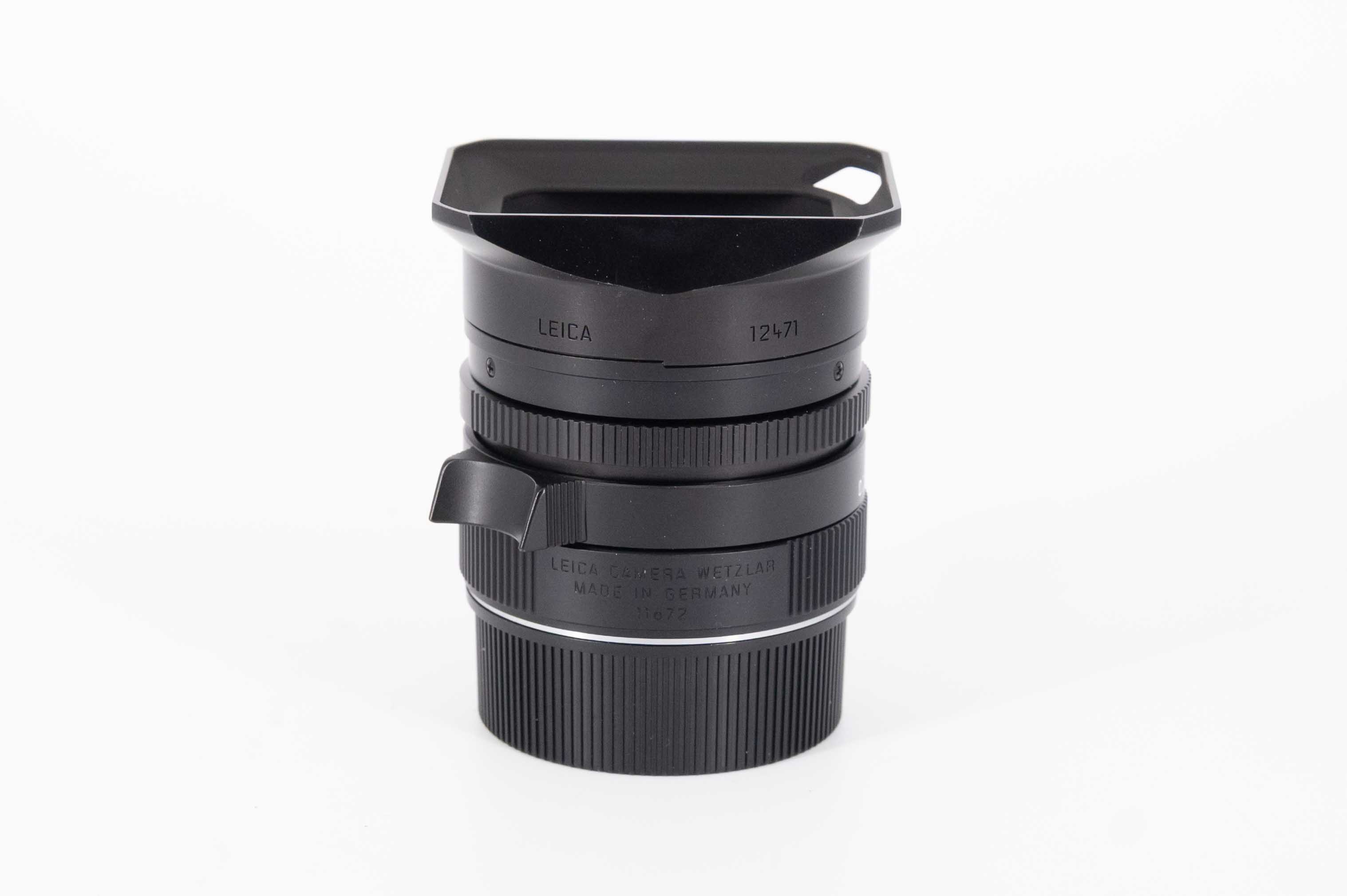 SUMMICRON-M 2/28mm ASPH.,black elox.