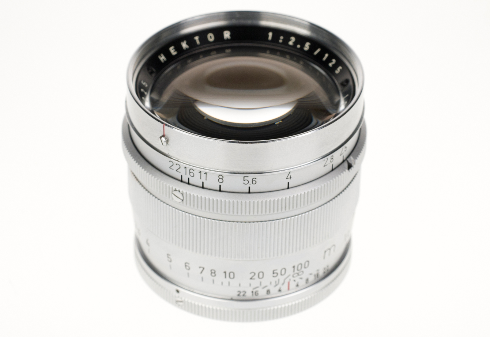 Leica Hektor 1:2,5/125mm, chrome HIKOO