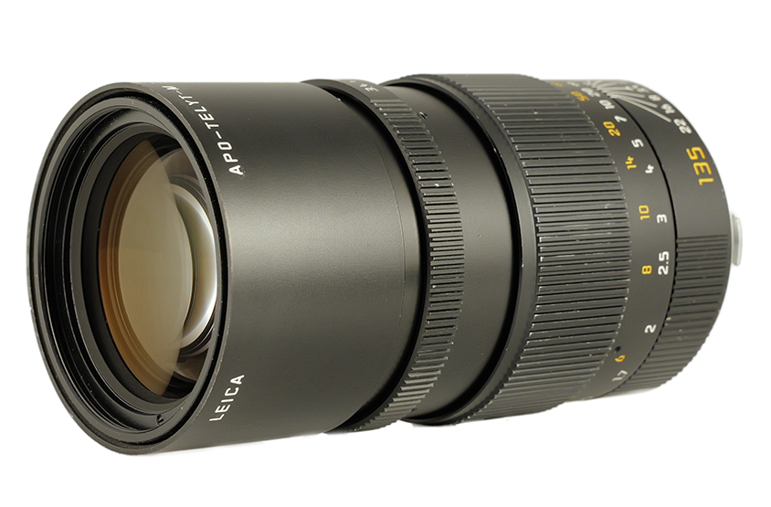 LEICA APO-TELYT-M 1:3.4/135, black anodized 11889
