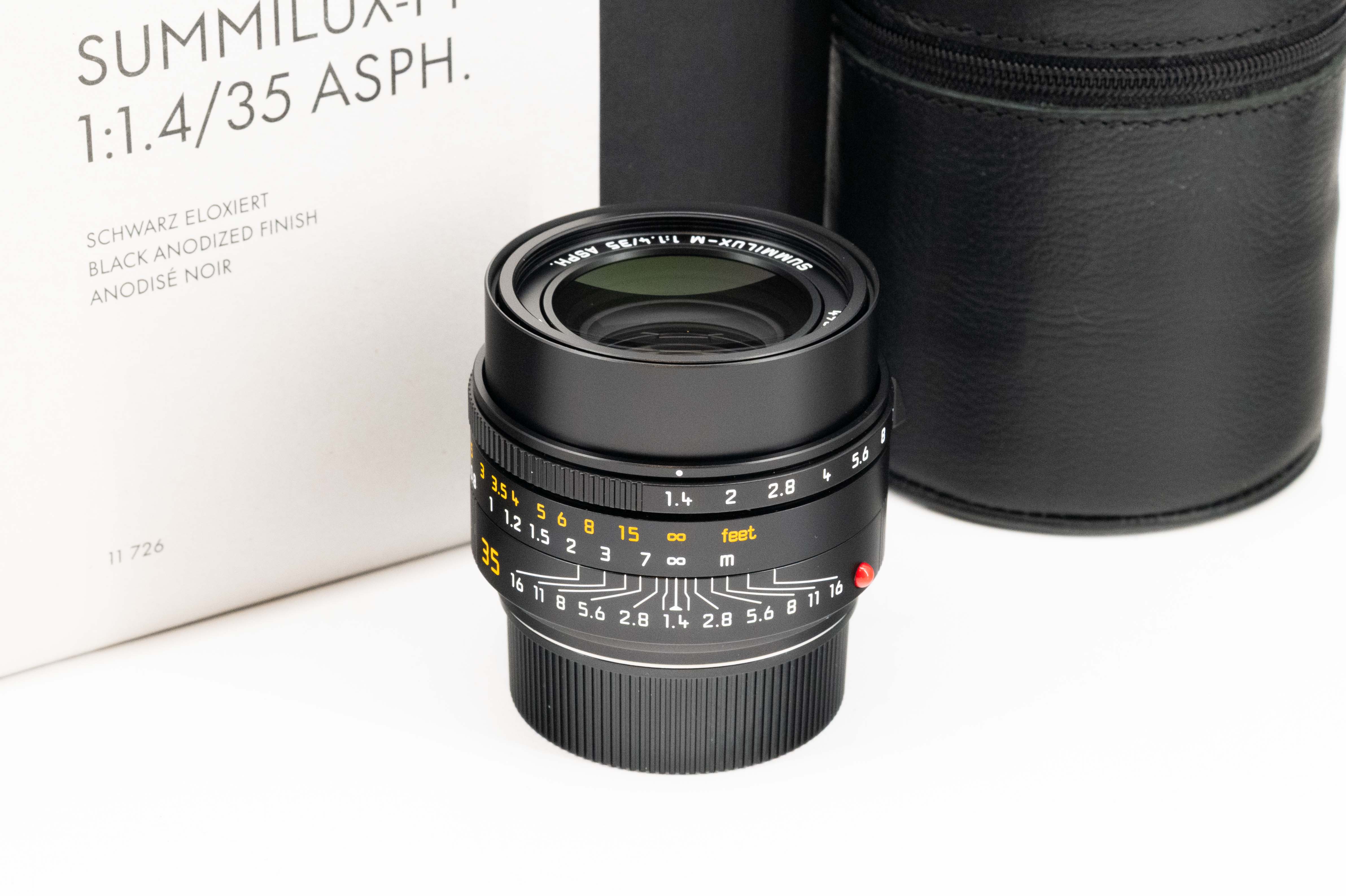 Leica Summilux 35mm f/1.4 ASPH FLE V2 Black 11726