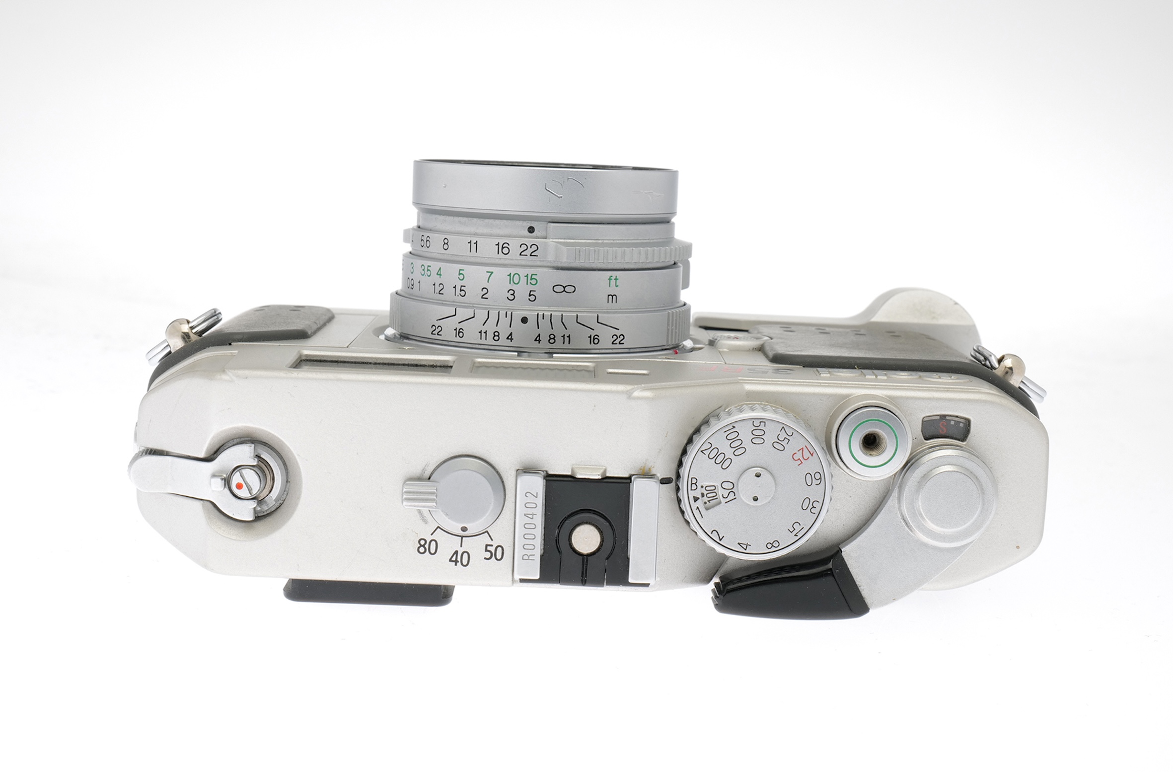 Rollei 35RF mit Sonar 2,8/40mm HFT und QW 35 Schnellaufzug Rollei 35RF mit Sonar 2,8/40mm HFT und QW 35 Schnellaufzug