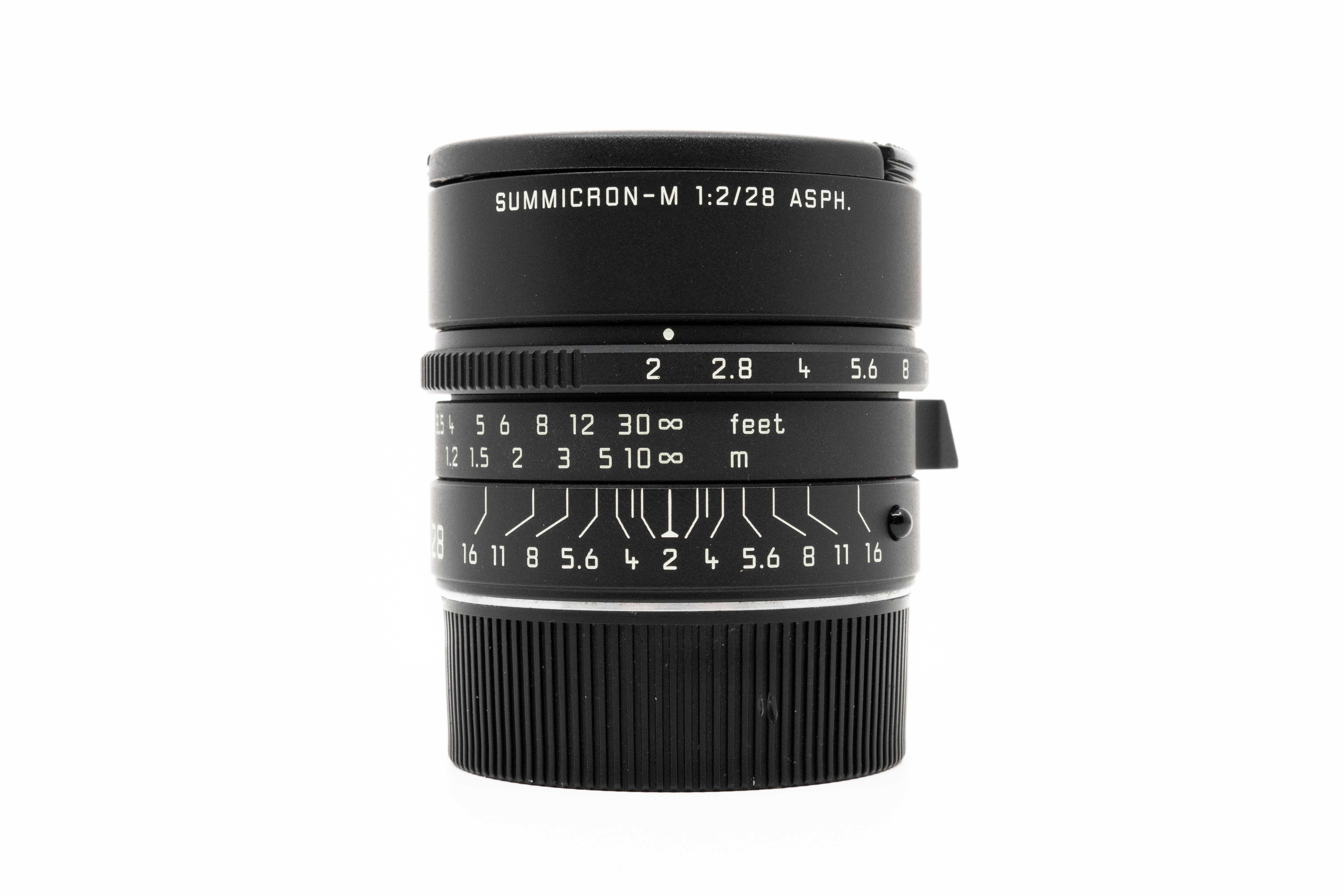 LEICA SUMMICRON-M 2/28 ASPH "MATTE BLACK" edition  (11725)