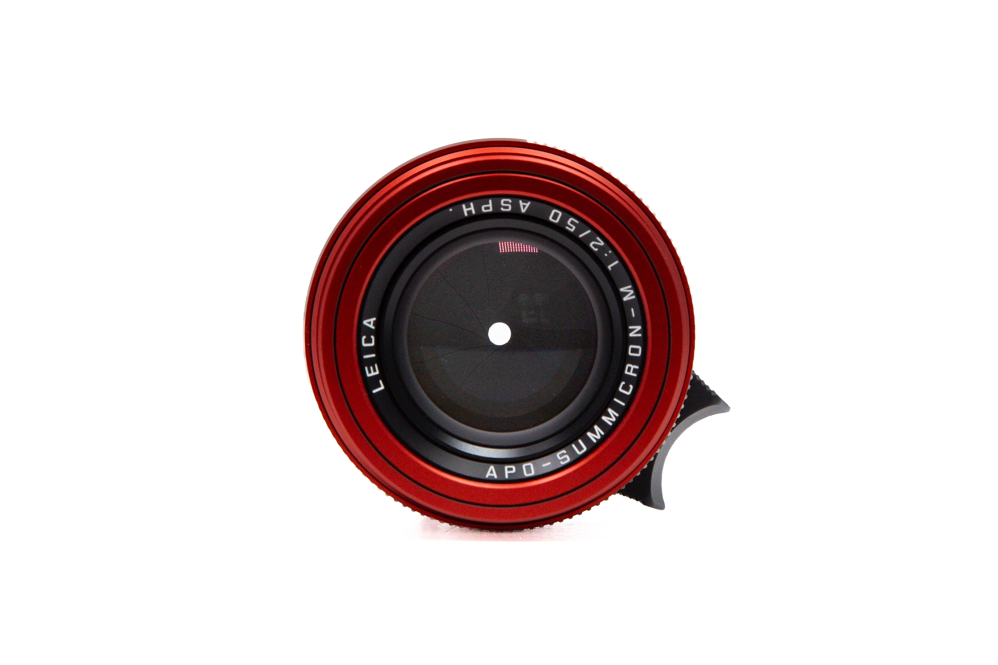 Leica APO Summicron 2/50mm red anodised